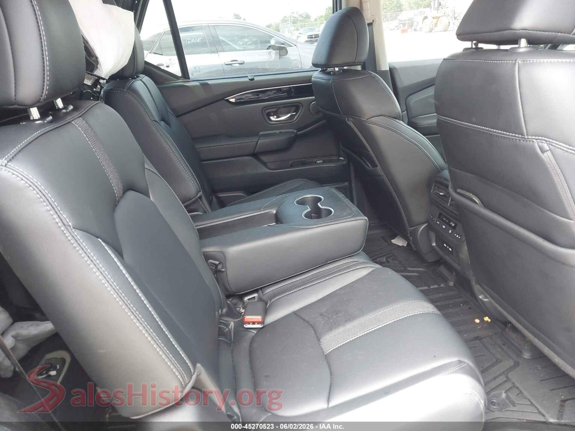 2024 HONDA PILOT VIN 5FNYG1H40RB008819, front passenger side