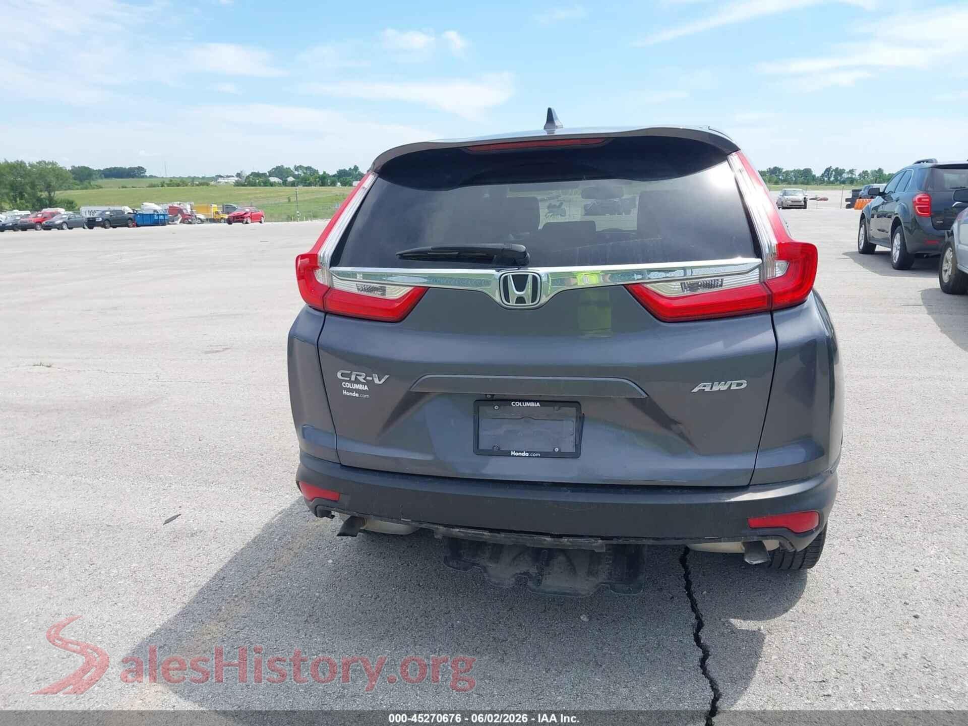 2019 HONDA CR-V VIN 5J6RW2H83KL022470, auction photo 16
