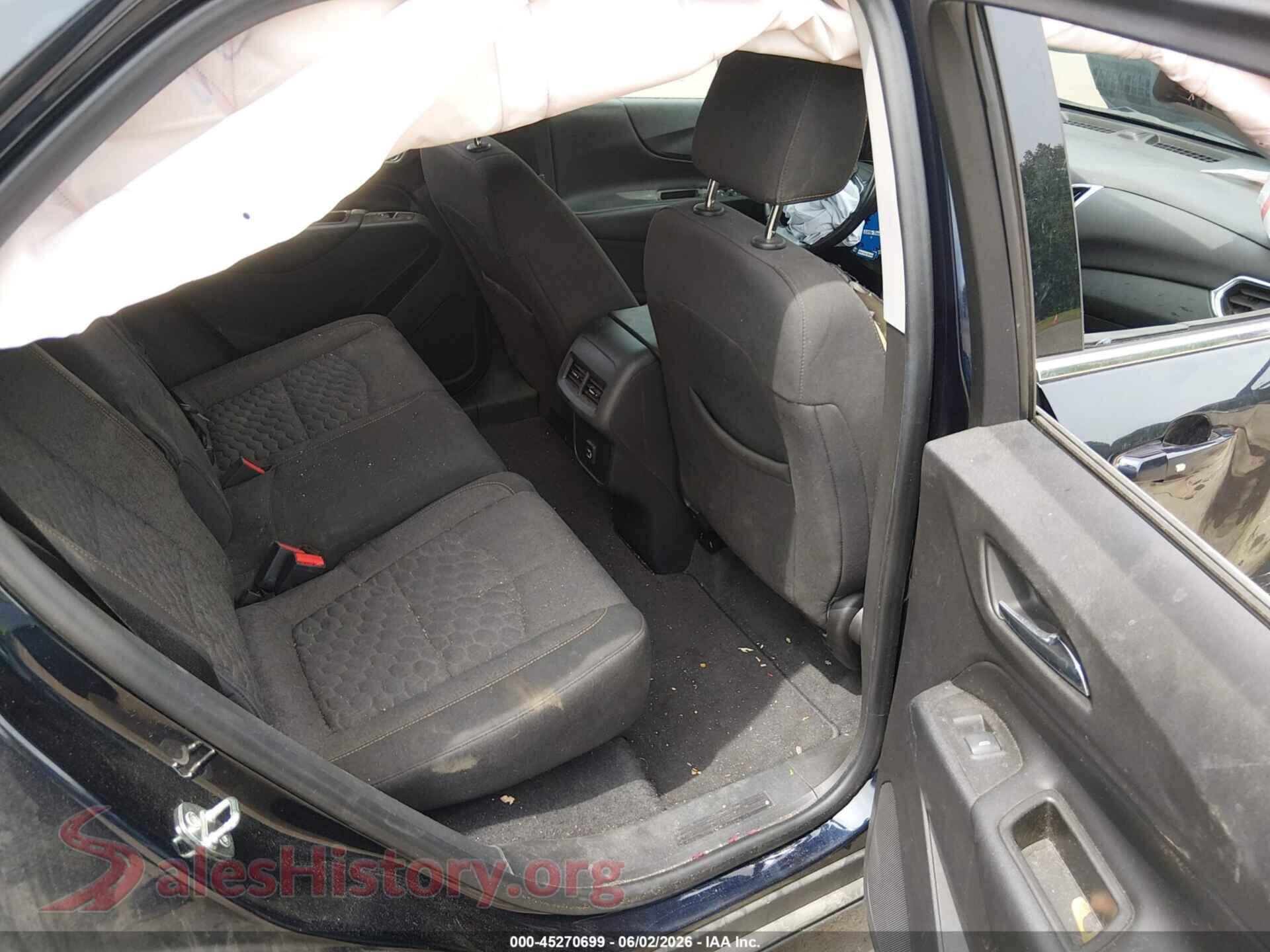 2020 CHEVROLET EQUINOX VIN 3GNAXUEV5LS686326, front passenger side