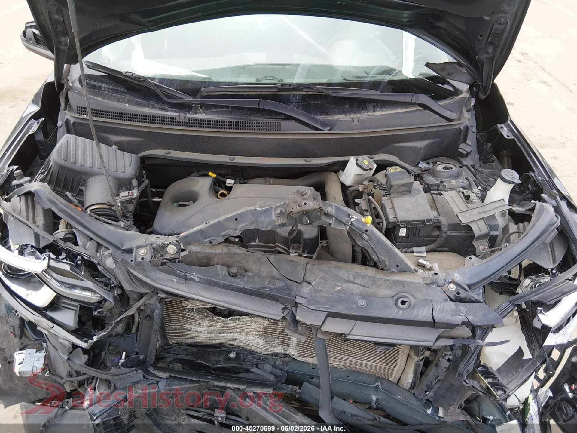 2020 CHEVROLET EQUINOX VIN 3GNAXUEV5LS686326, interior dashboard