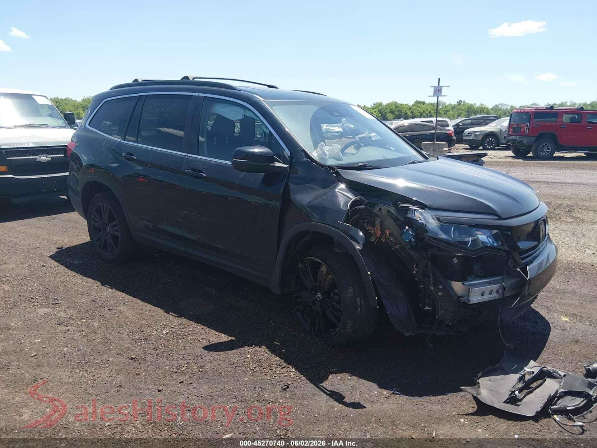 5FNYF6H23NB050815 2022 HONDA PILOT