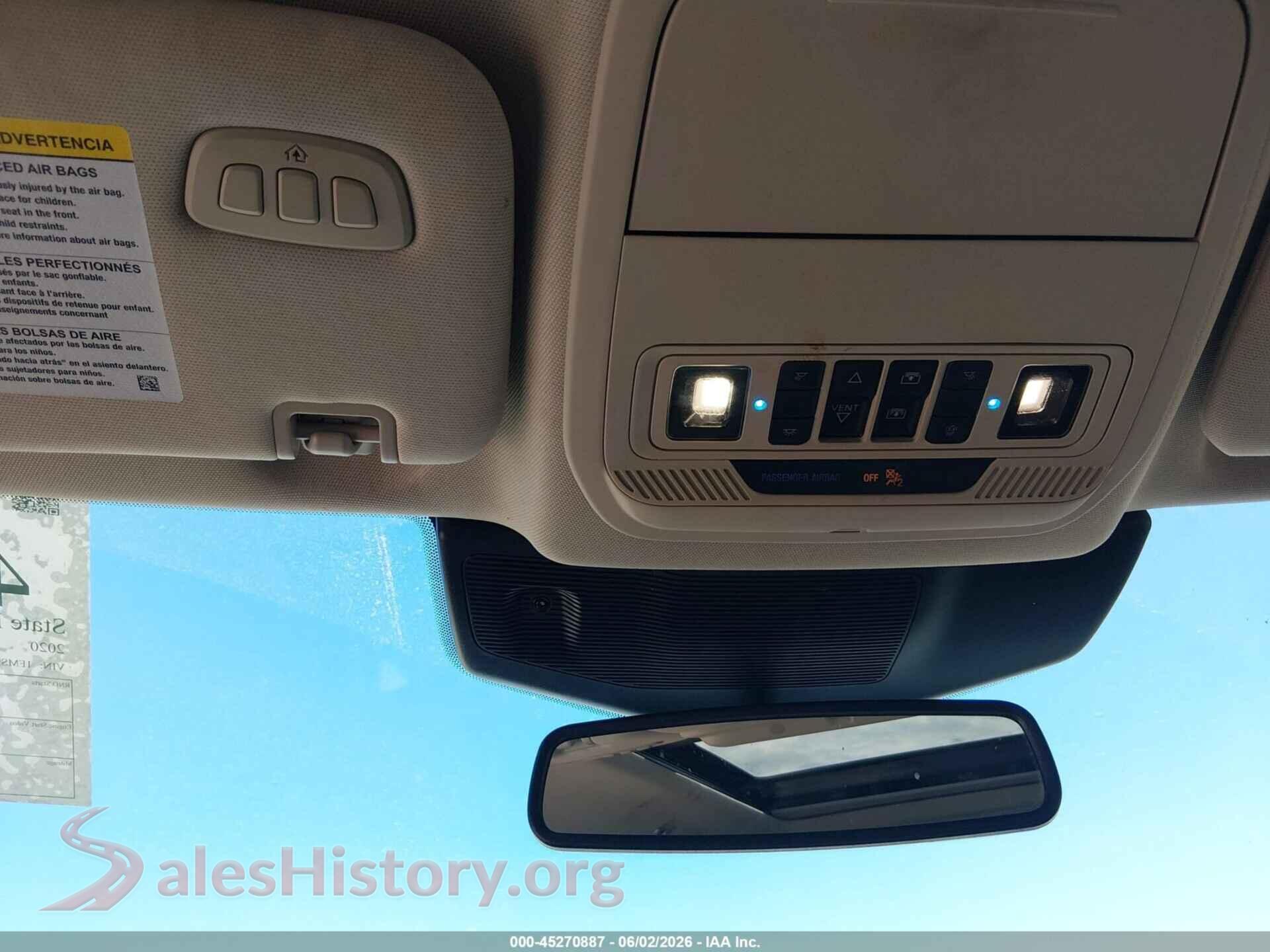 2020 FORD EXPLORER VIN 1FMSK8FHXLGD19301, auction photo 21
