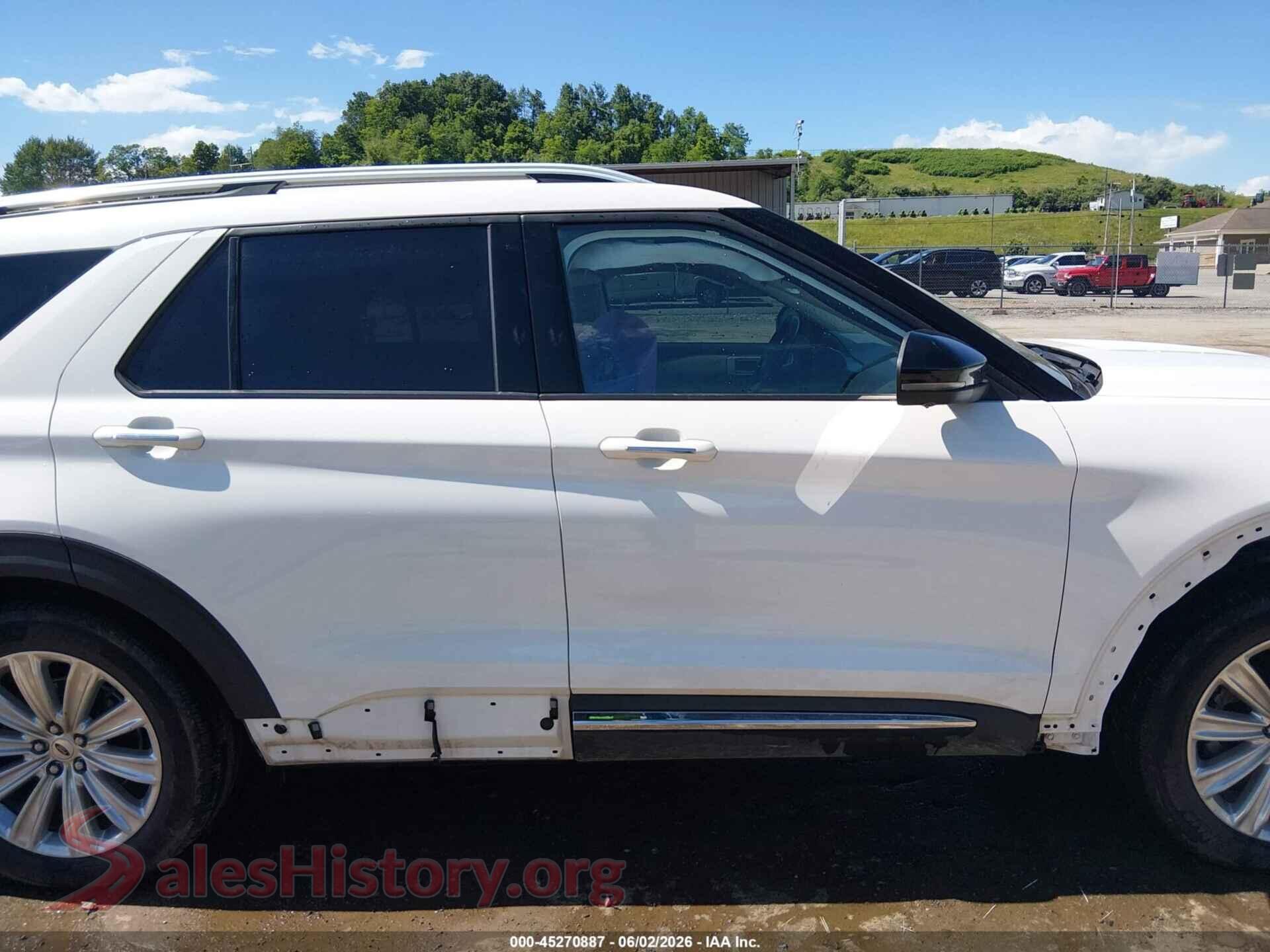2020 FORD EXPLORER VIN 1FMSK8FHXLGD19301, auction photo 13