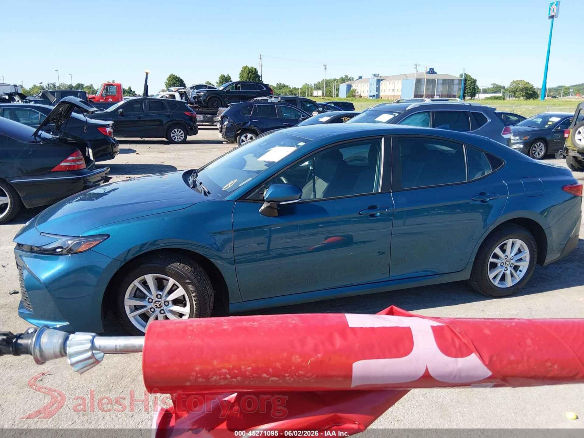 2025 TOYOTA CAMRY VIN 4T1DAACK7SU505218, auction photo 18
