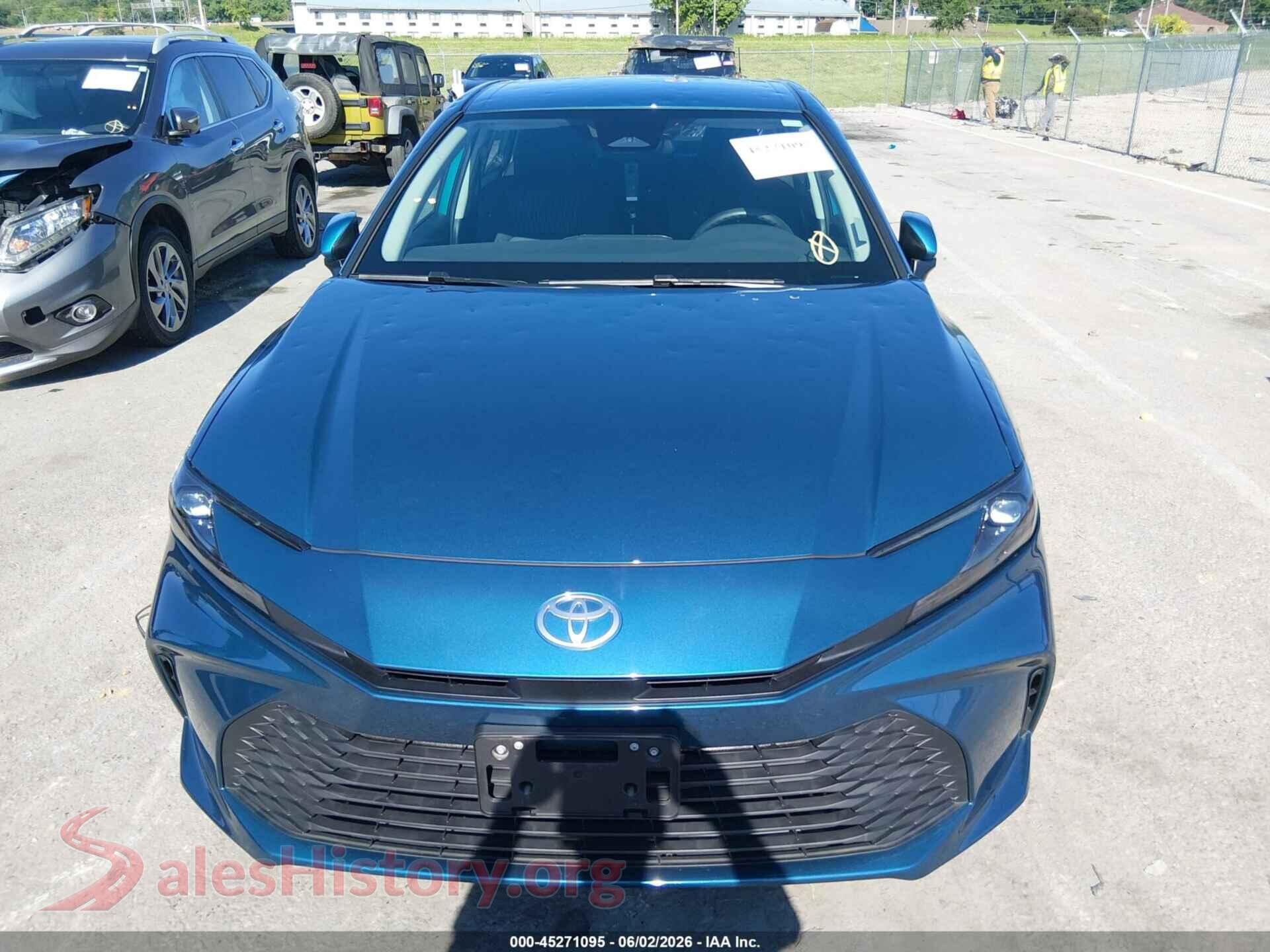 2025 TOYOTA CAMRY VIN 4T1DAACK7SU505218, rear passenger side
