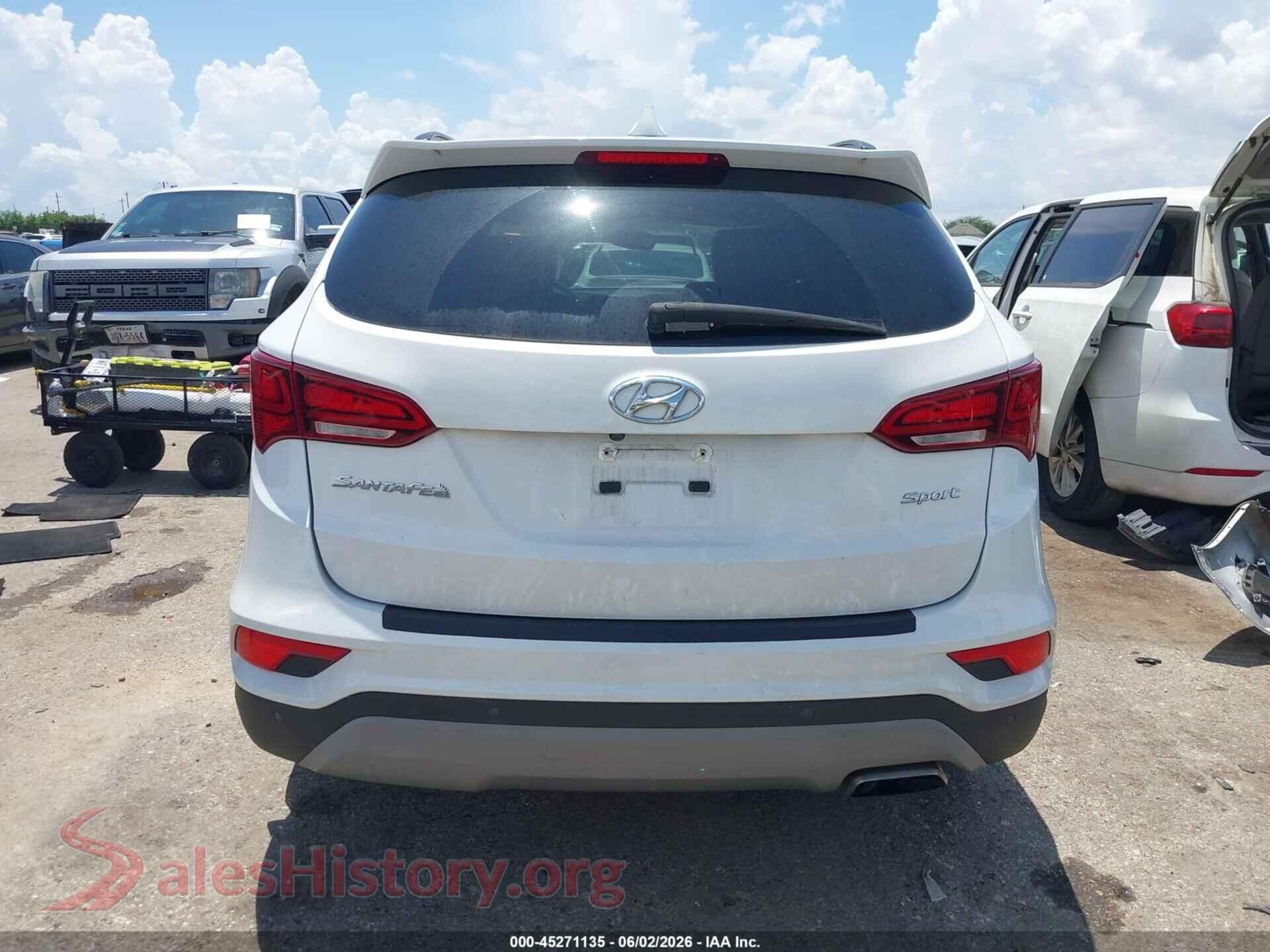 2018 HYUNDAI SANTA FE SPORT VIN 5NMZU3LB8JH103405, auction photo 16