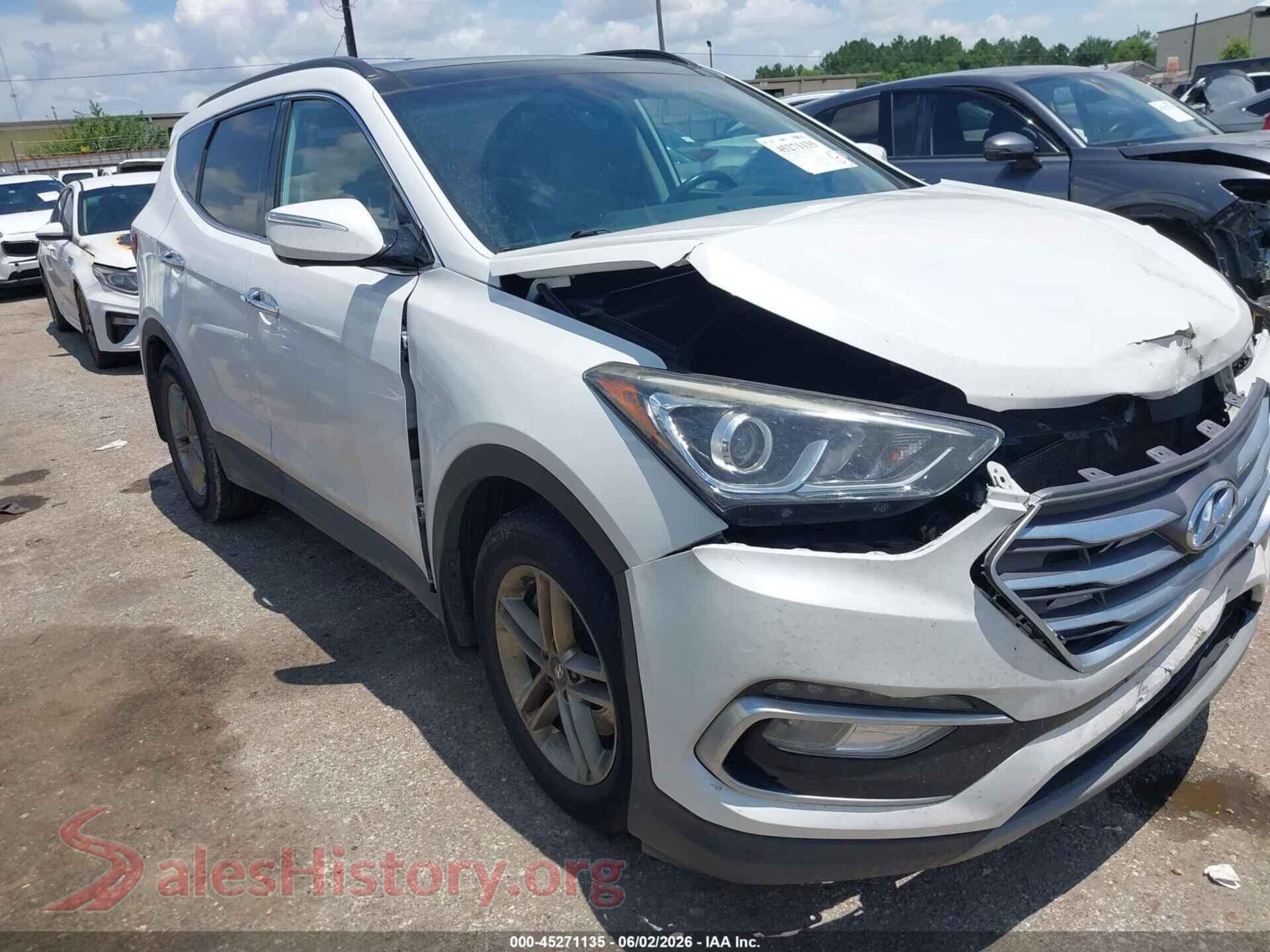 5NMZU3LB8JH103405 2018 HYUNDAI SANTA FE SPORT