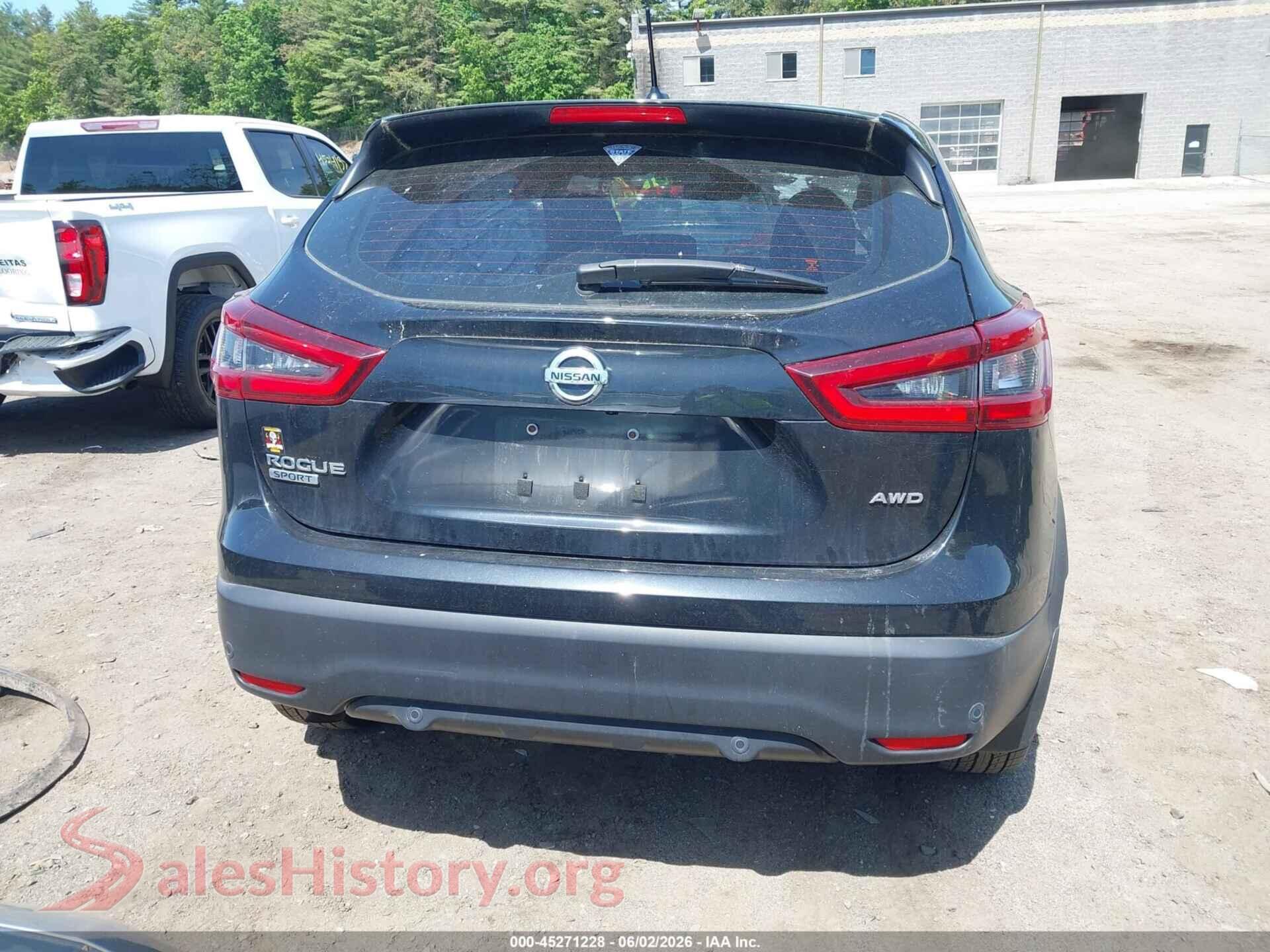 2022 NISSAN ROGUE SPORT VIN JN1BJ1AW5NW683304, auction photo 17