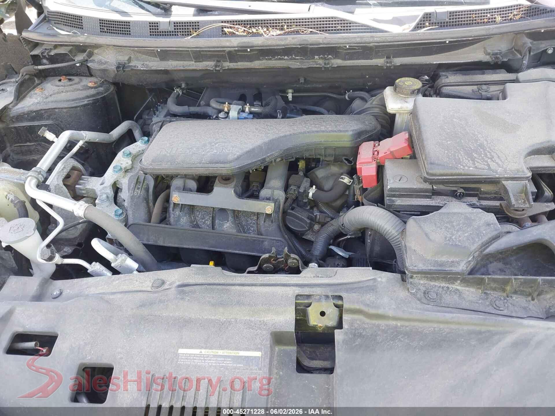 2022 NISSAN ROGUE SPORT VIN JN1BJ1AW5NW683304, interior dashboard