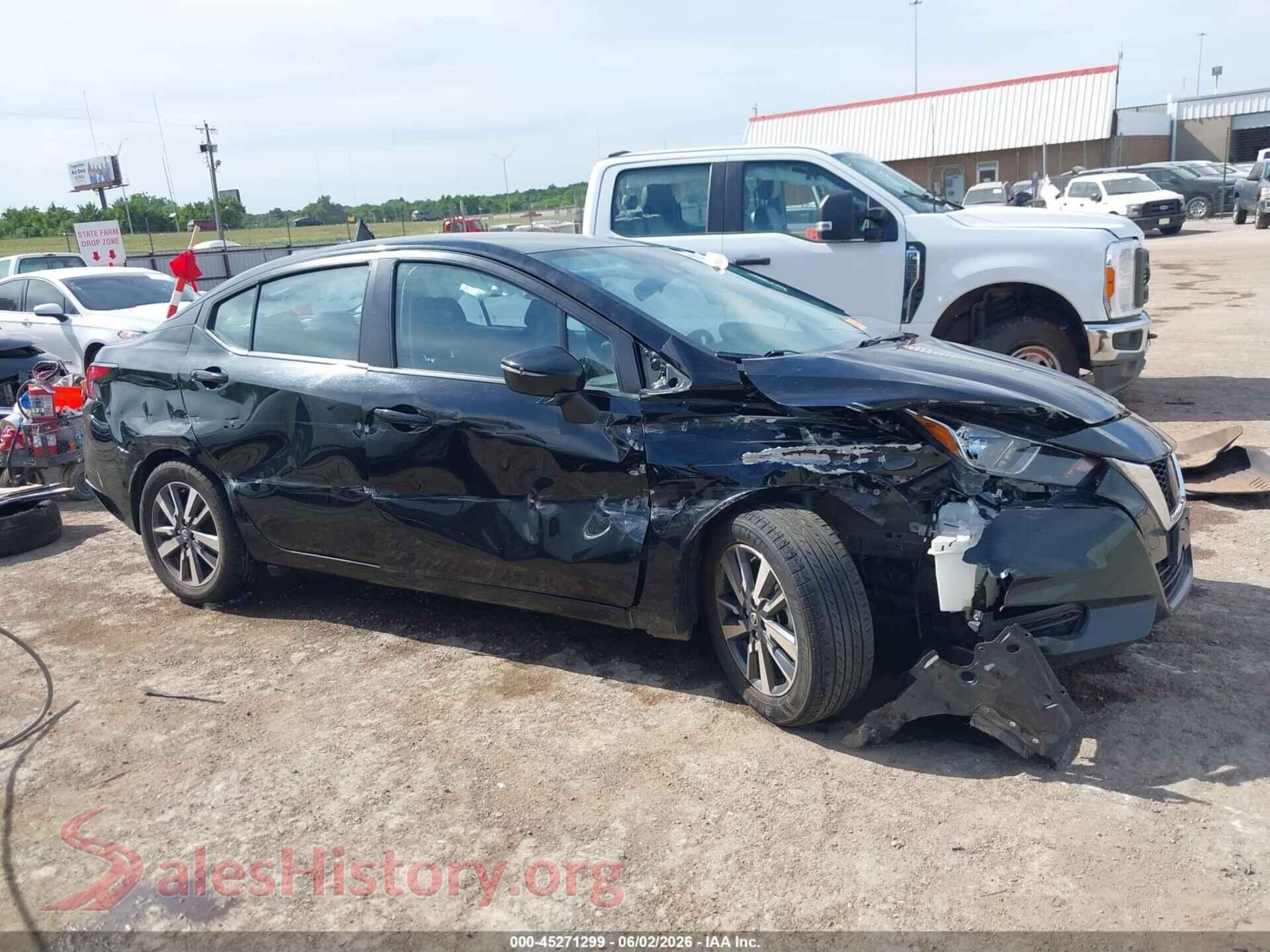 2021 NISSAN VERSA VIN 3N1CN8EV4ML883937, auction photo 13