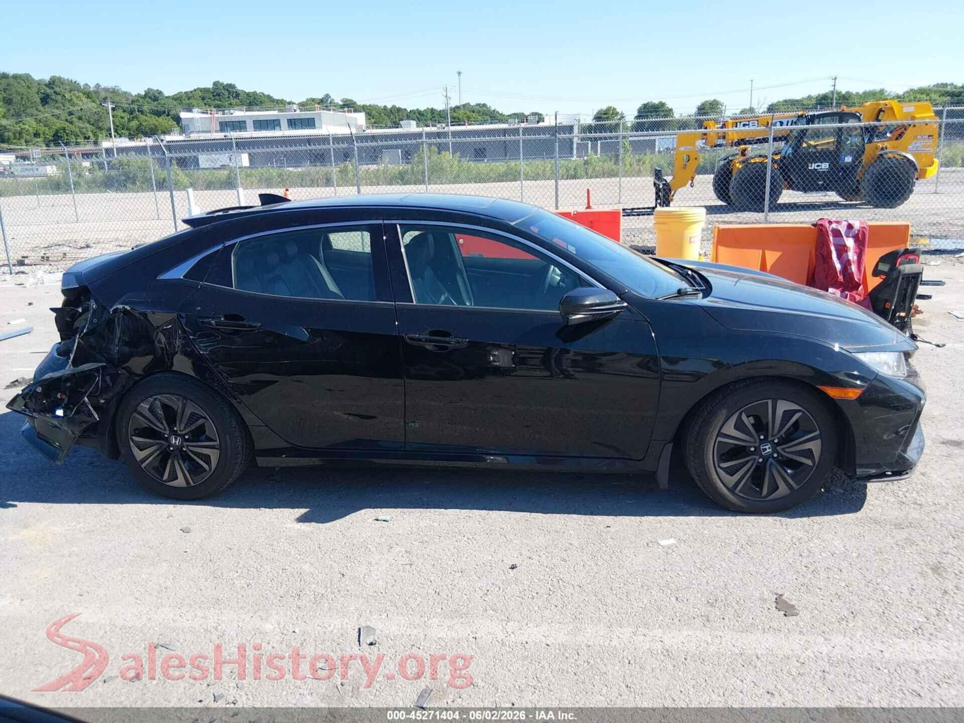 2019 HONDA CIVIC VIN SHHFK7H85KU203296, auction photo 13