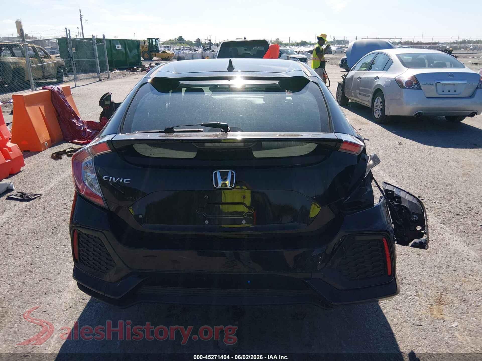 2019 HONDA CIVIC VIN SHHFK7H85KU203296, auction photo 17