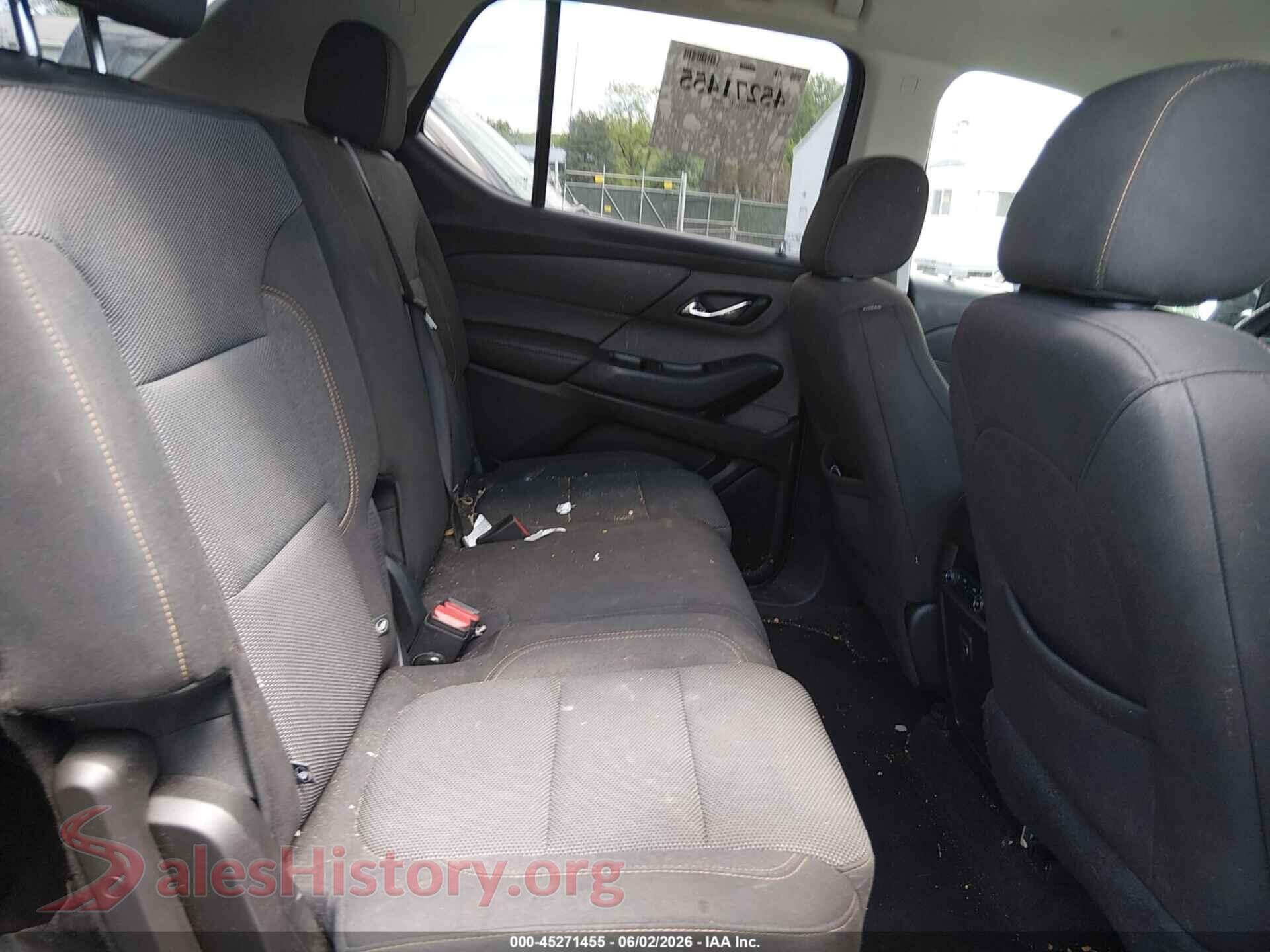 2019 CHEVROLET TRAVERSE VIN 1GNEVFKW3KJ302169, front passenger side