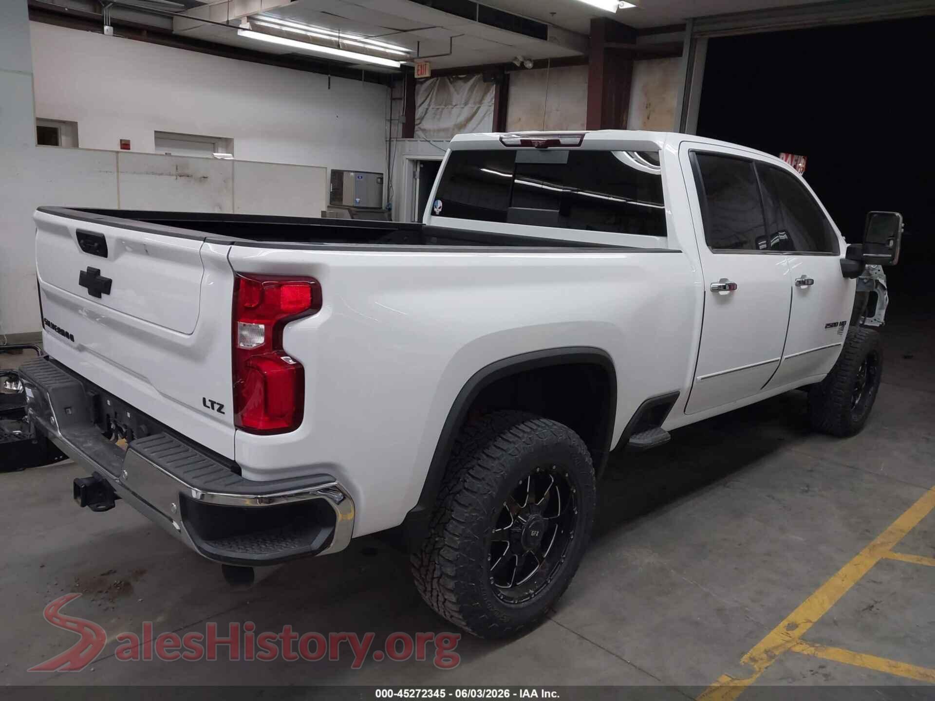 2022 CHEVROLET SILVERADO 2500HD VIN 2GC4YPEY9N1243805, rear driver side