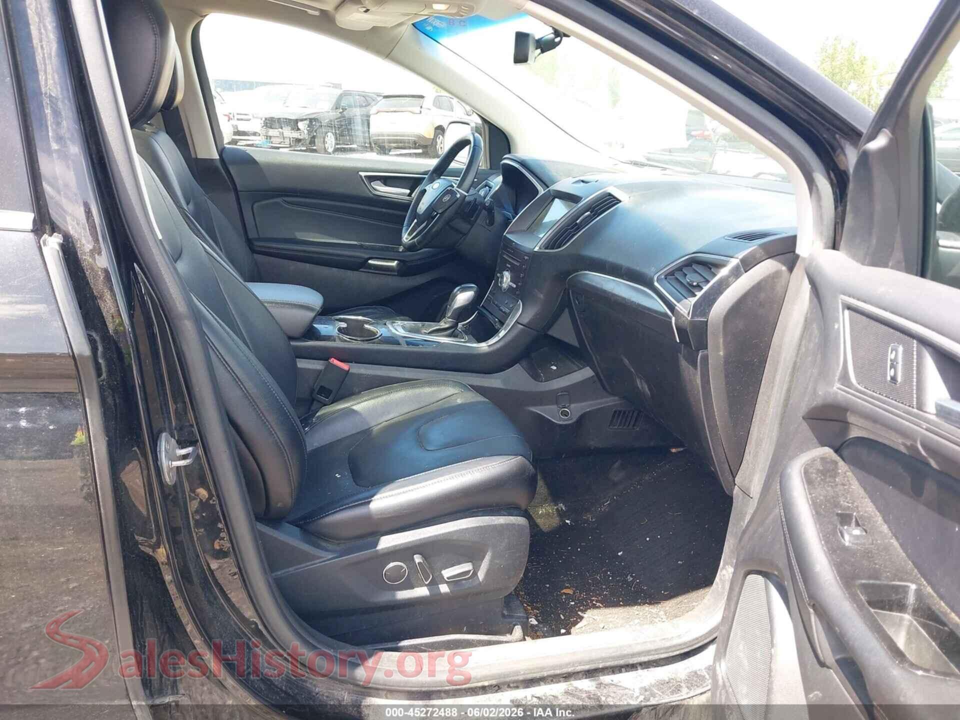 2017 FORD EDGE VIN 2FMPK4K89HBC53049, rear view