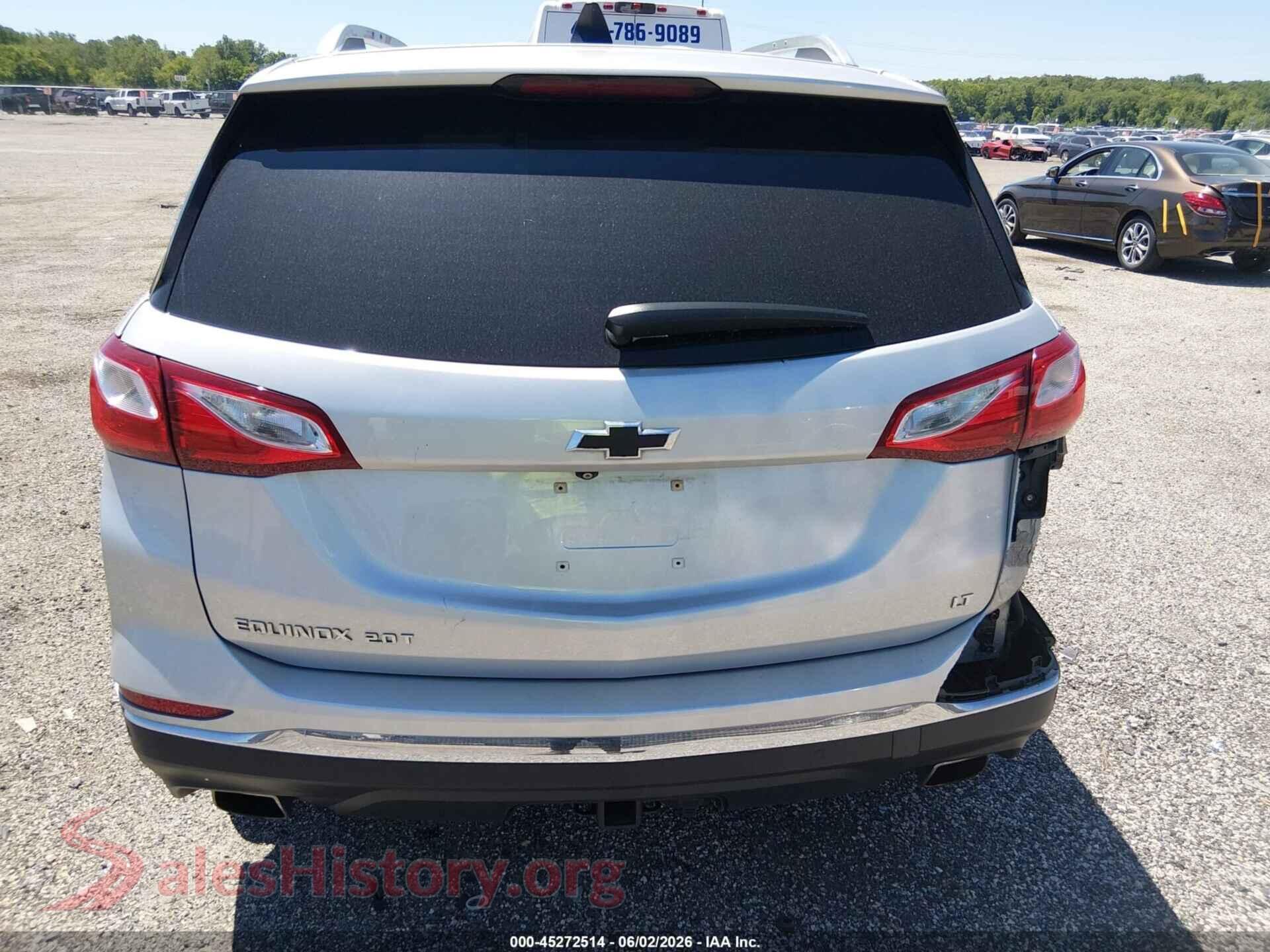 2019 CHEVROLET EQUINOX VIN 3GNAXLEXXKS558593, auction photo 16