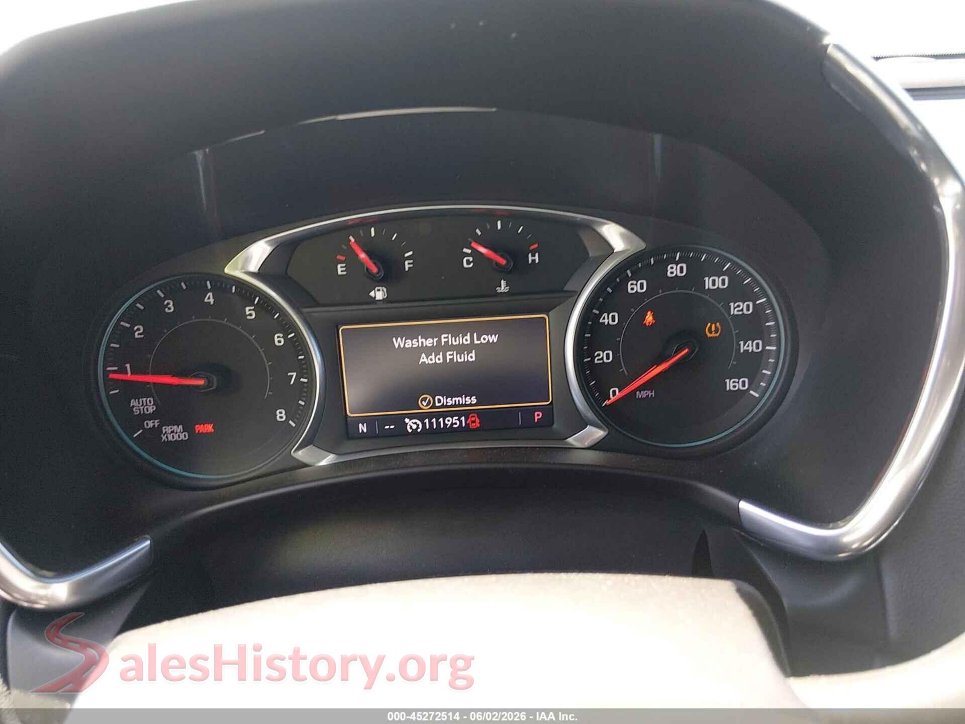 2019 CHEVROLET EQUINOX VIN 3GNAXLEXXKS558593, passenger side view