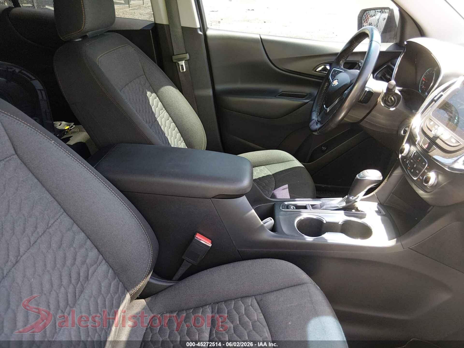 2019 CHEVROLET EQUINOX VIN 3GNAXLEXXKS558593, rear view