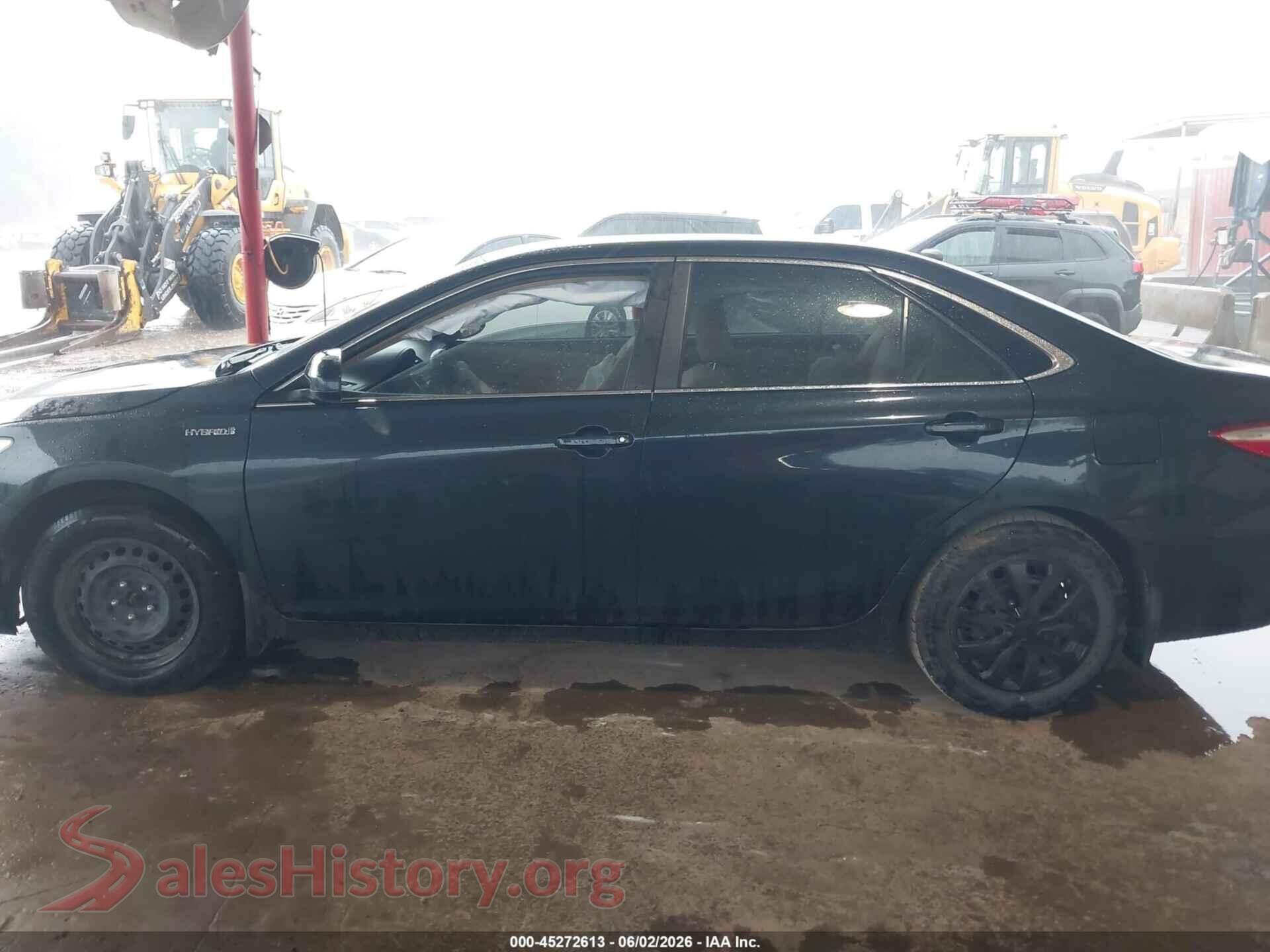 2017 TOYOTA CAMRY HYBRID VIN 4T1BD1FK8HU207344, auction photo 14