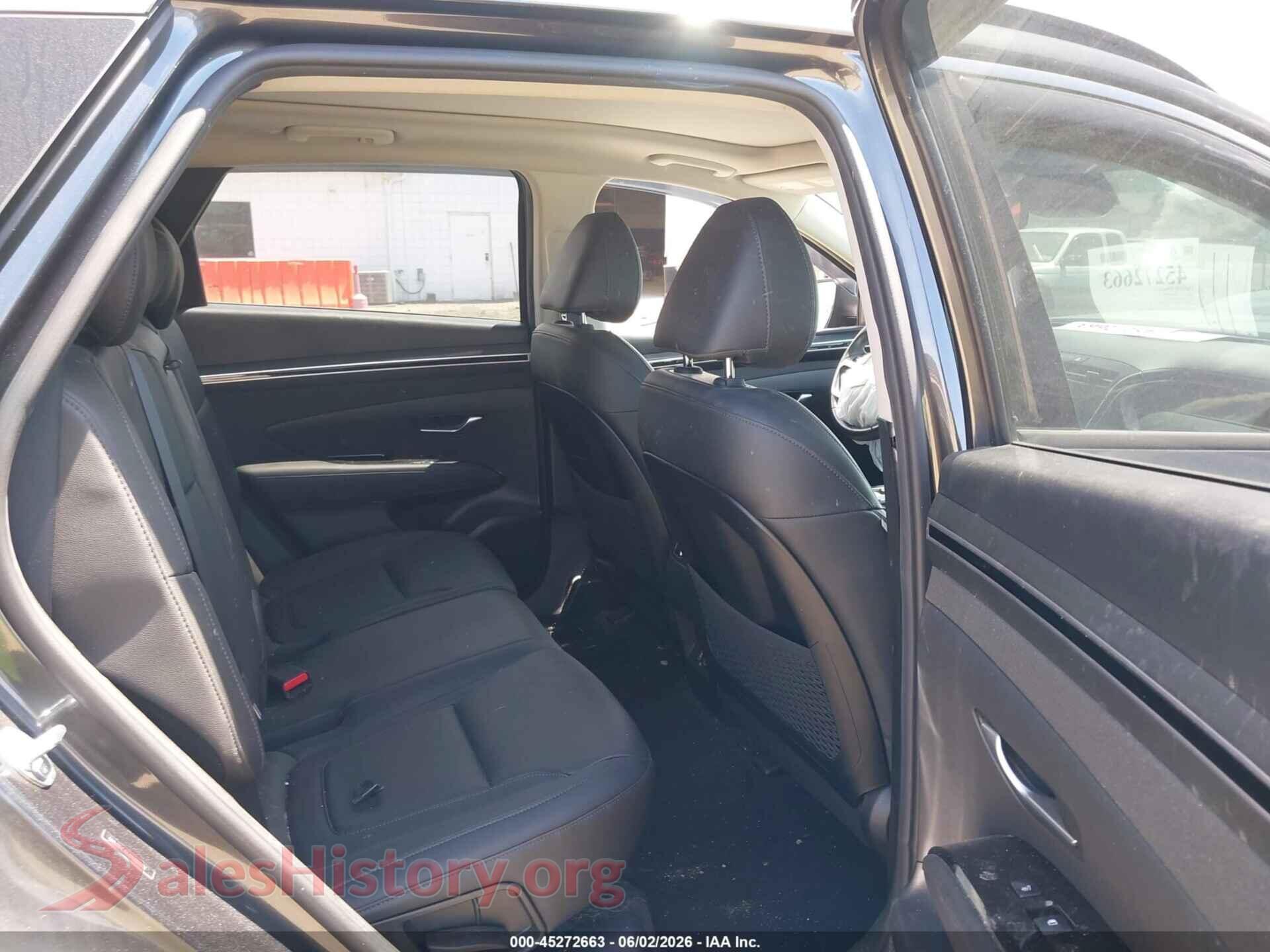 2023 HYUNDAI TUCSON VIN 5NMJECAE4PH280257, front passenger side