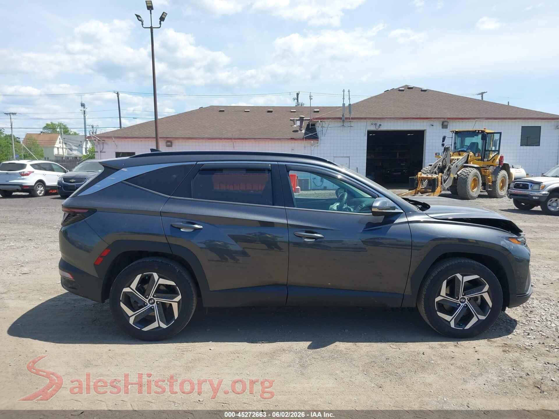 2023 HYUNDAI TUCSON VIN 5NMJECAE4PH280257, auction photo 14