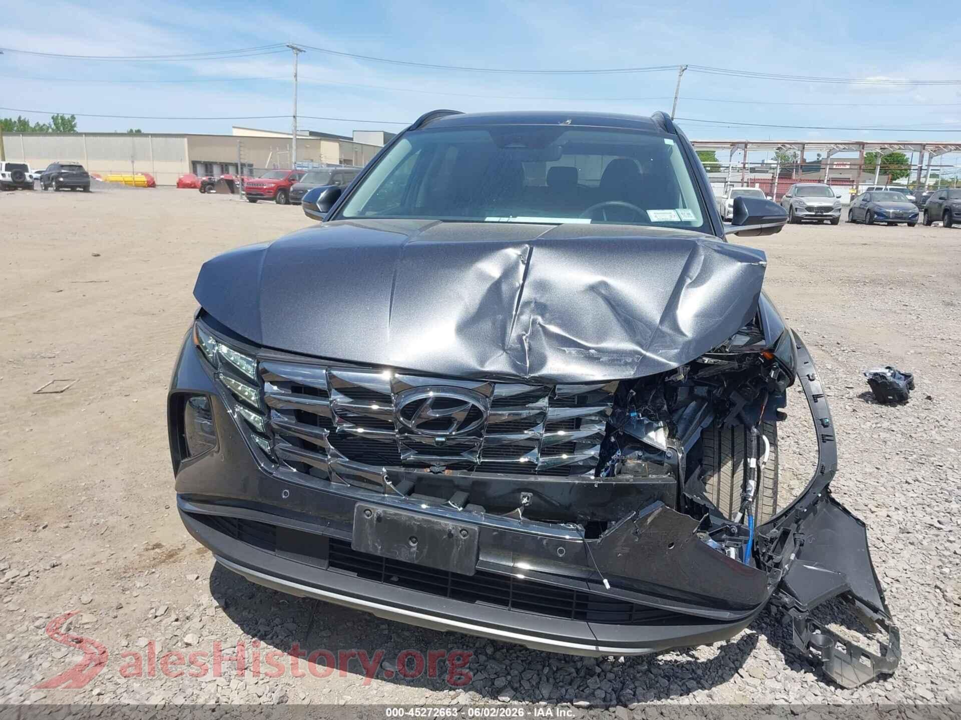 2023 HYUNDAI TUCSON VIN 5NMJECAE4PH280257, auction photo 18