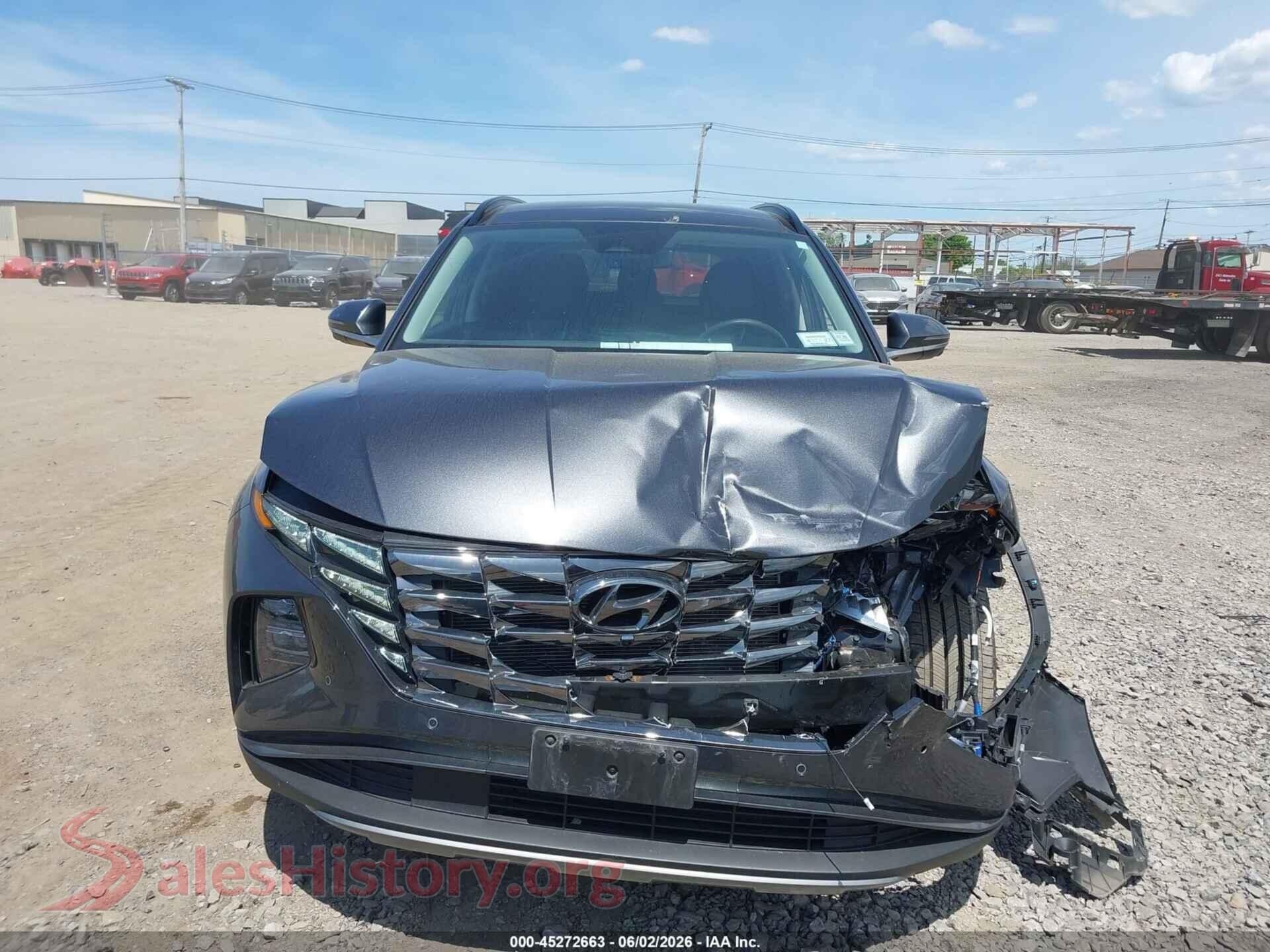 2023 HYUNDAI TUCSON VIN 5NMJECAE4PH280257, auction photo 13