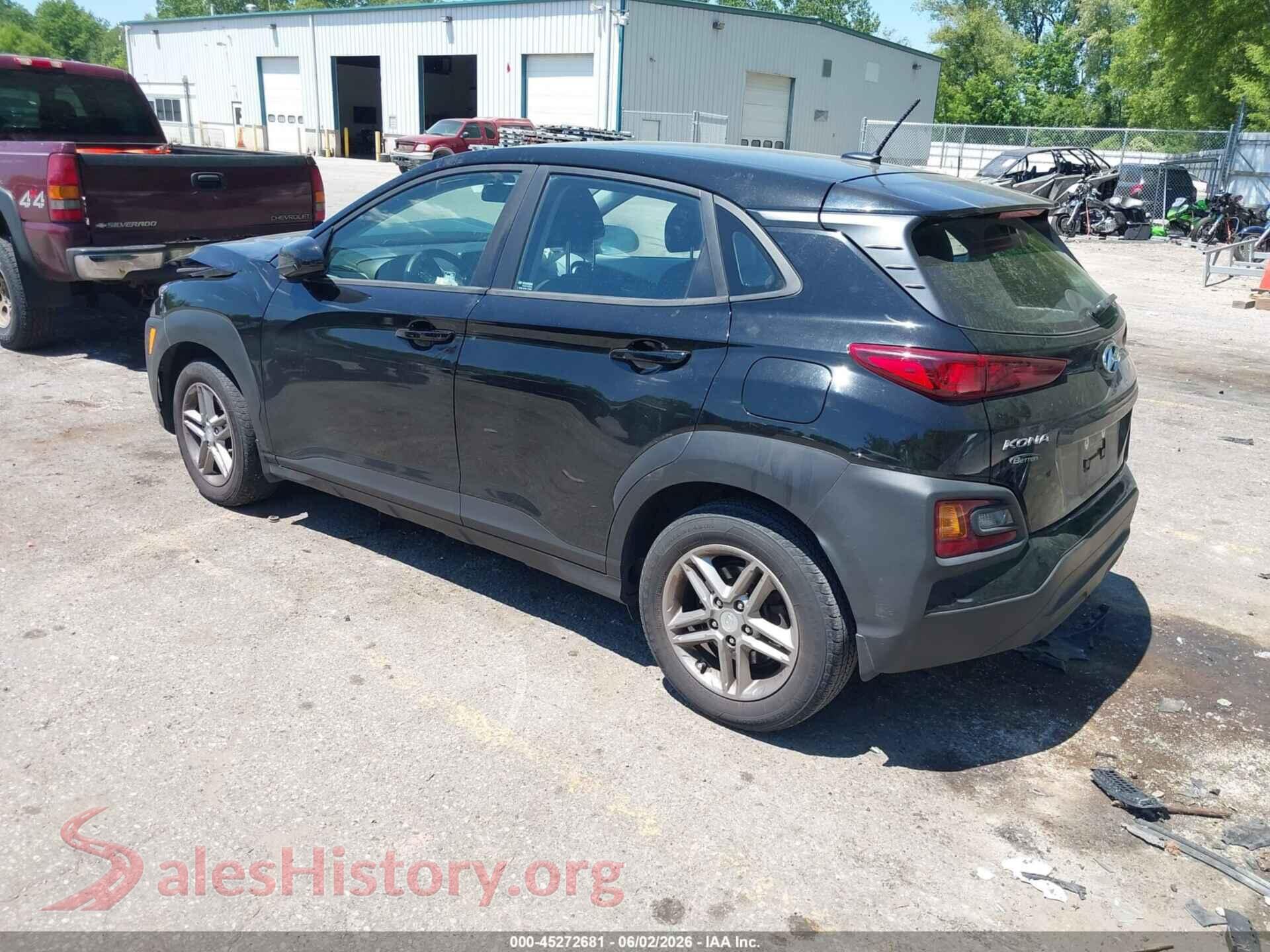 2018 HYUNDAI KONA VIN KM8K1CAA5JU094588, driver side view