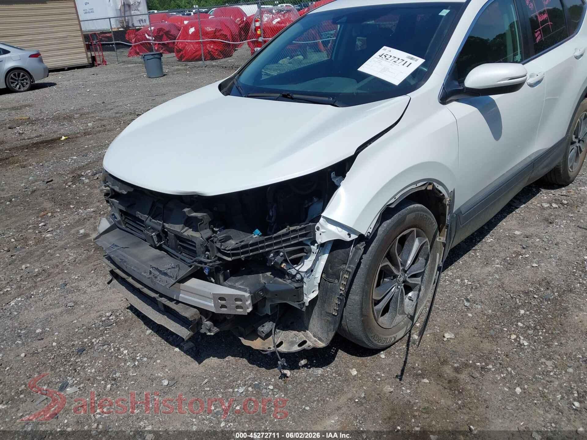 2021 HONDA CR-V VIN 7FARW1H89ME000614, auction photo 18