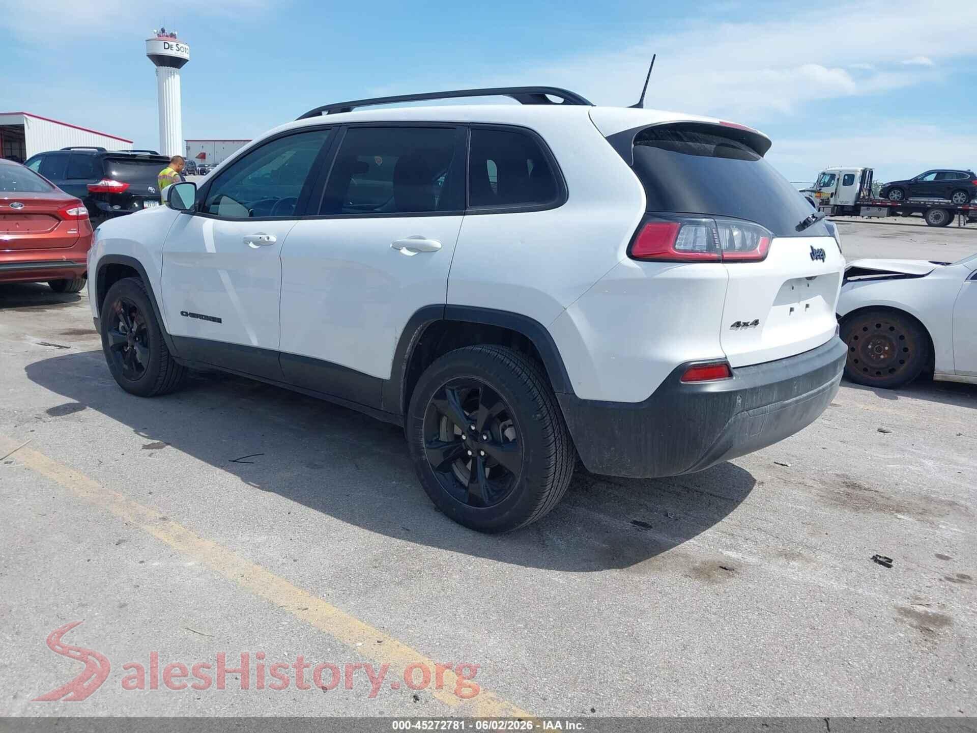 2021 JEEP CHEROKEE VIN 1C4PJMLB4MD168402, driver side view