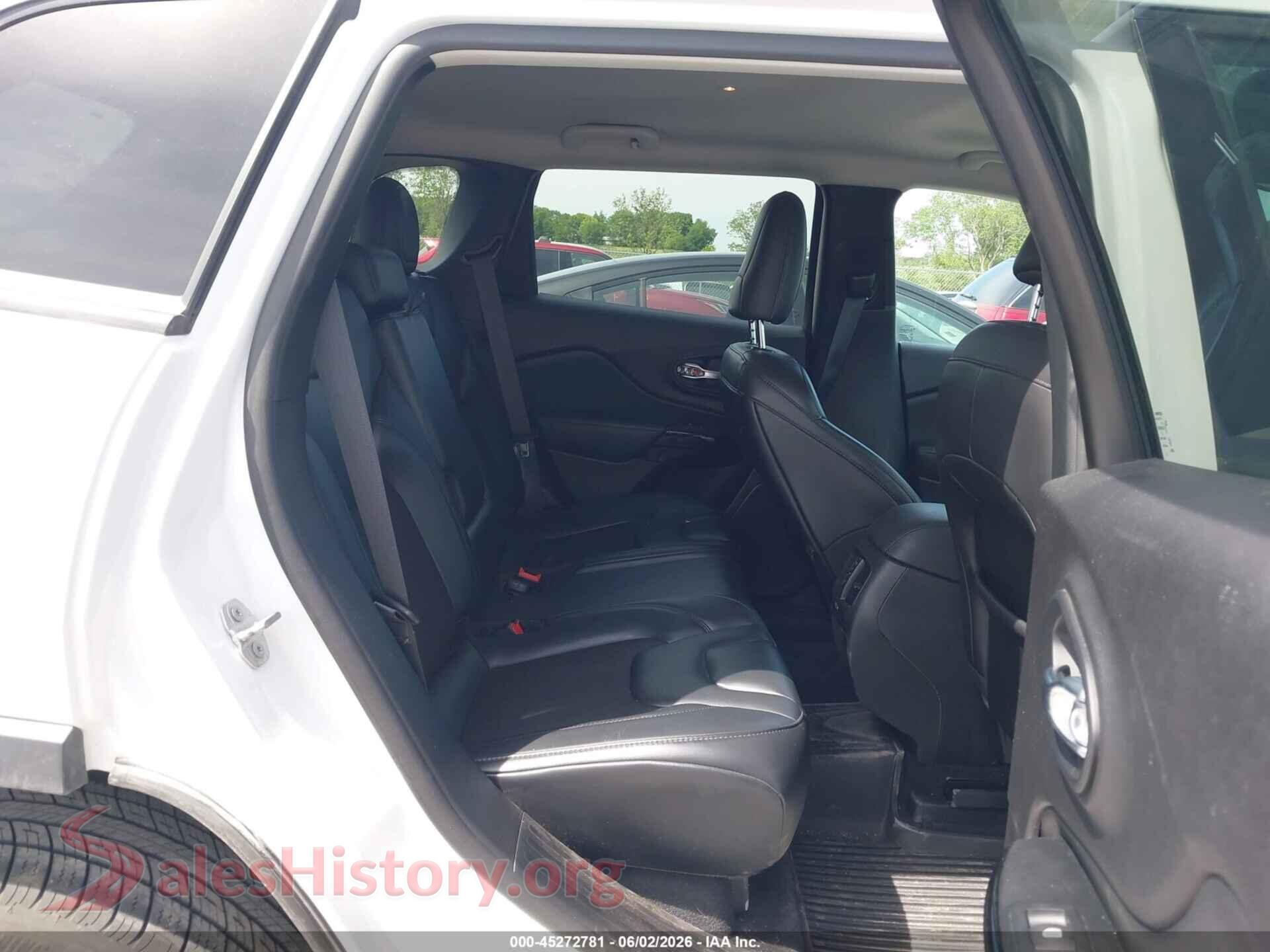 2021 JEEP CHEROKEE VIN 1C4PJMLB4MD168402, front passenger side