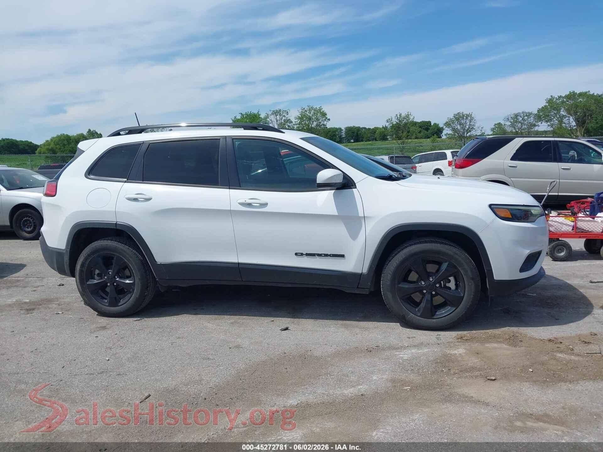 2021 JEEP CHEROKEE VIN 1C4PJMLB4MD168402, auction photo 13