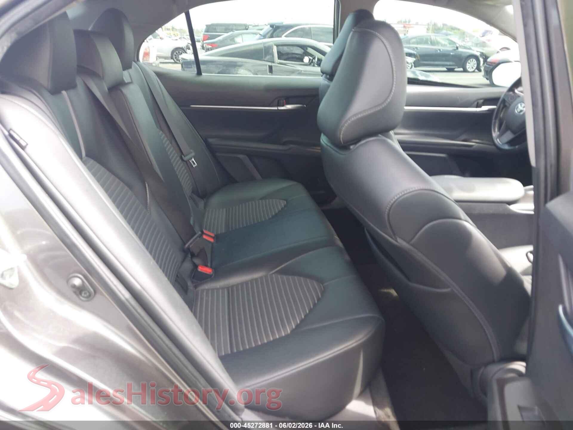 2022 TOYOTA CAMRY VIN 4T1G11AK2NU651658, front passenger side