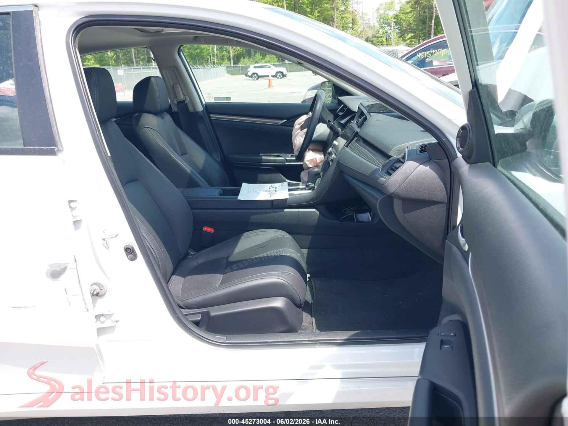 2021 HONDA CIVIC VIN 19XFC1F75ME209999, rear view