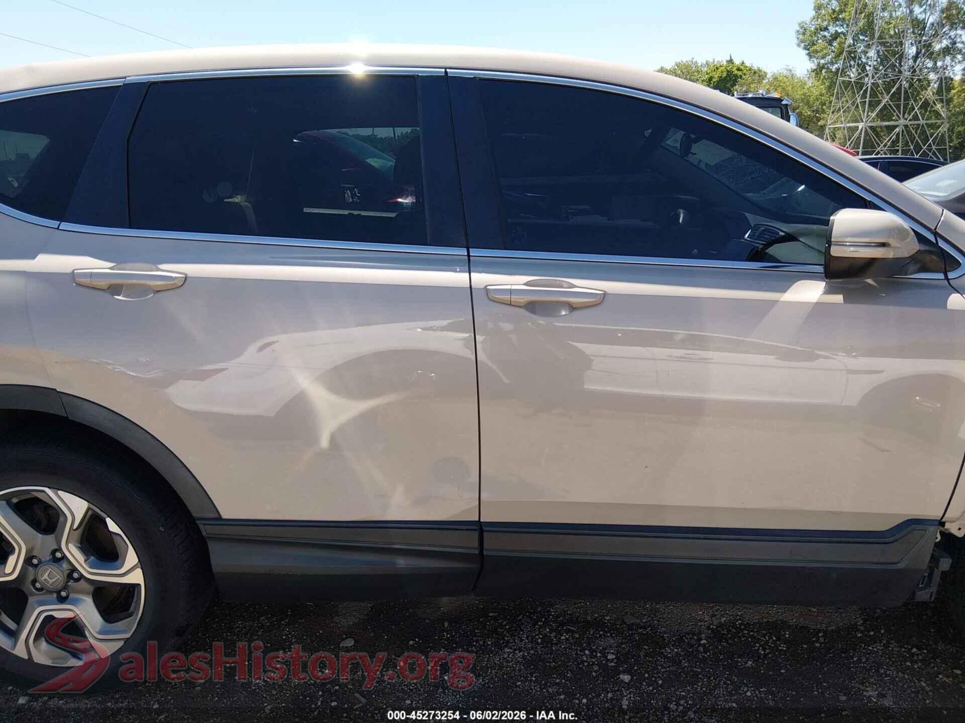 2017 HONDA CR-V VIN 5J6RW2H54HL077752, auction photo 13