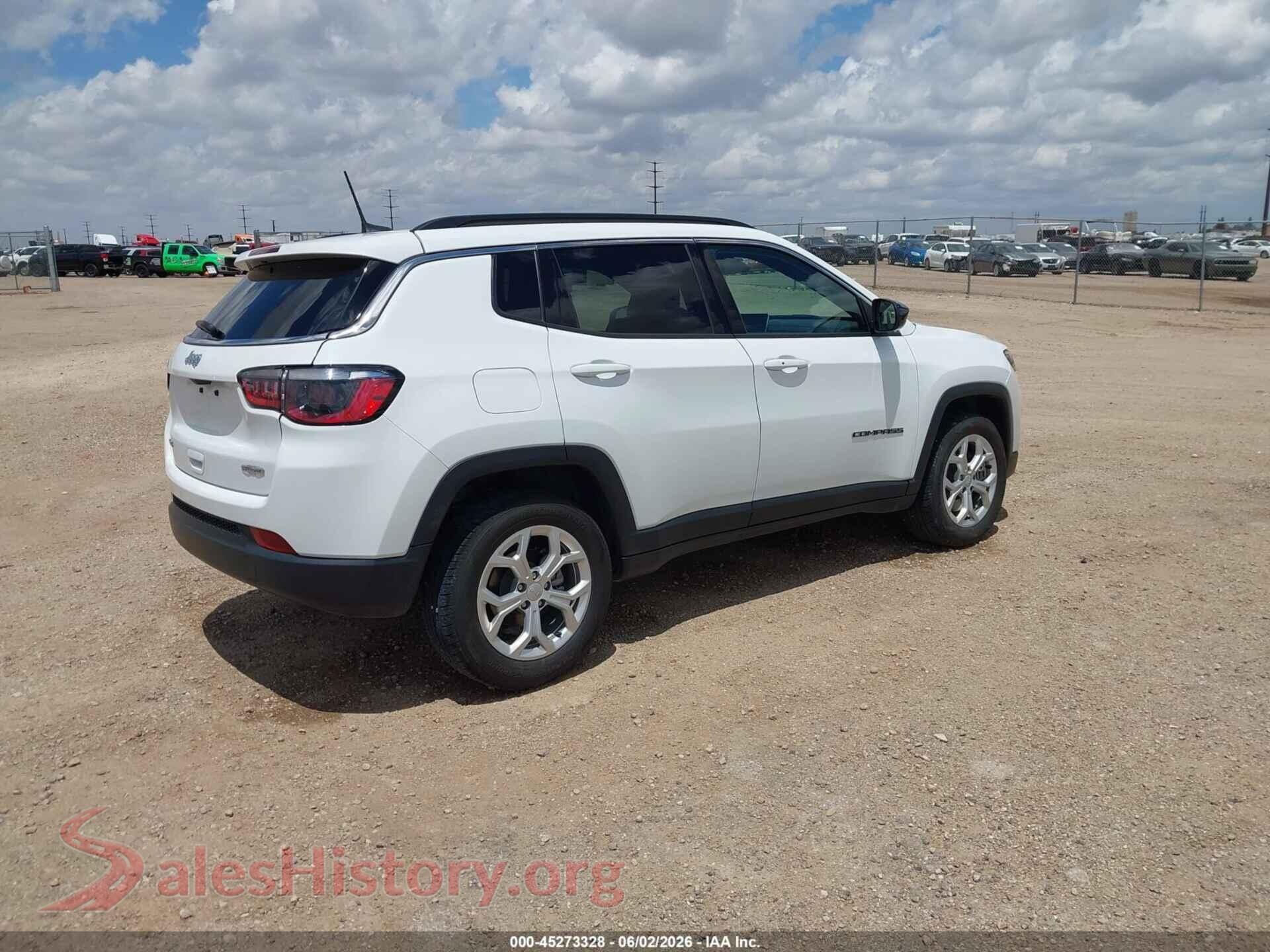 2024 JEEP COMPASS VIN 3C4NJDBN3RT138585, rear driver side