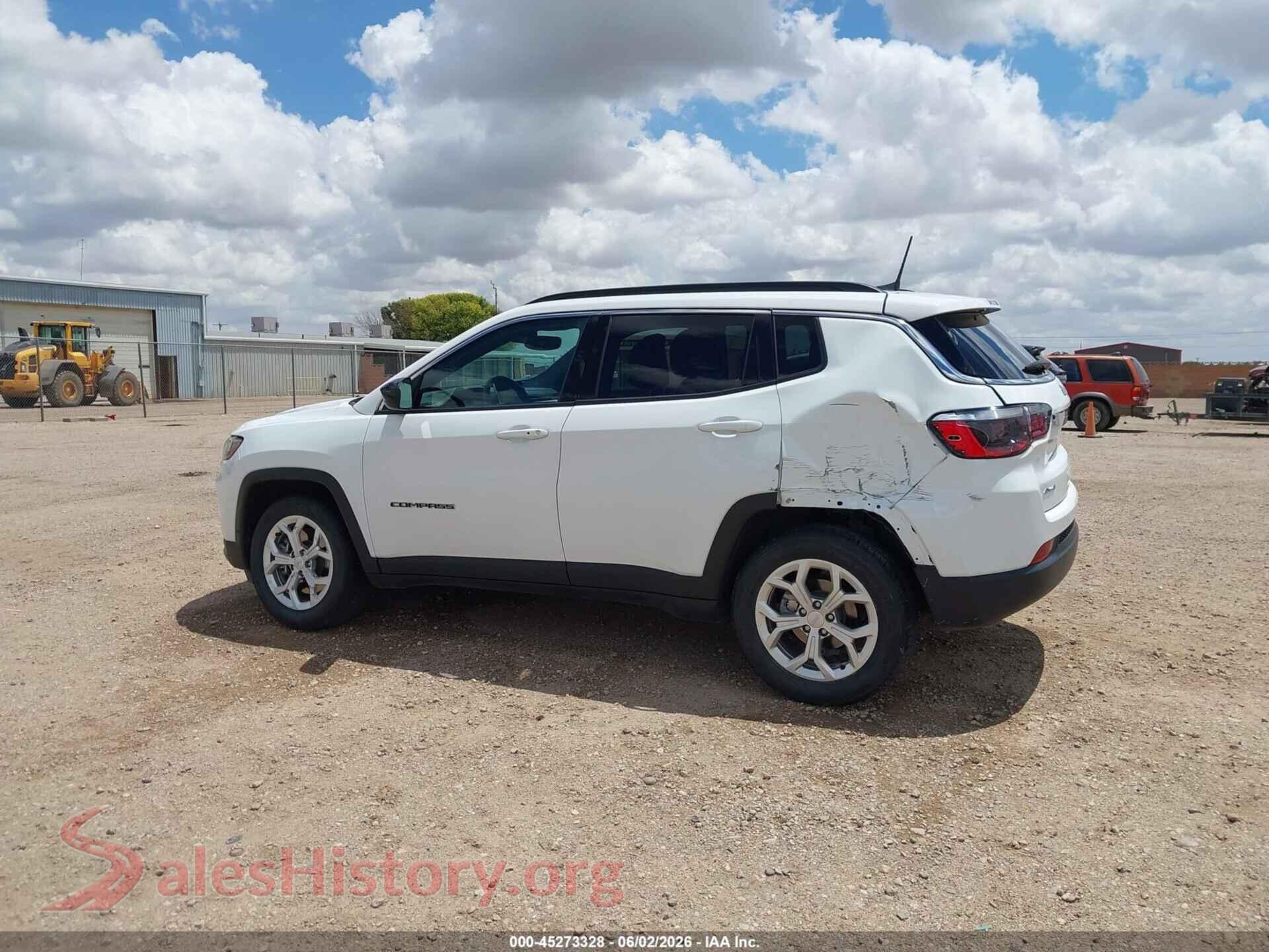 2024 JEEP COMPASS VIN 3C4NJDBN3RT138585, auction photo 14