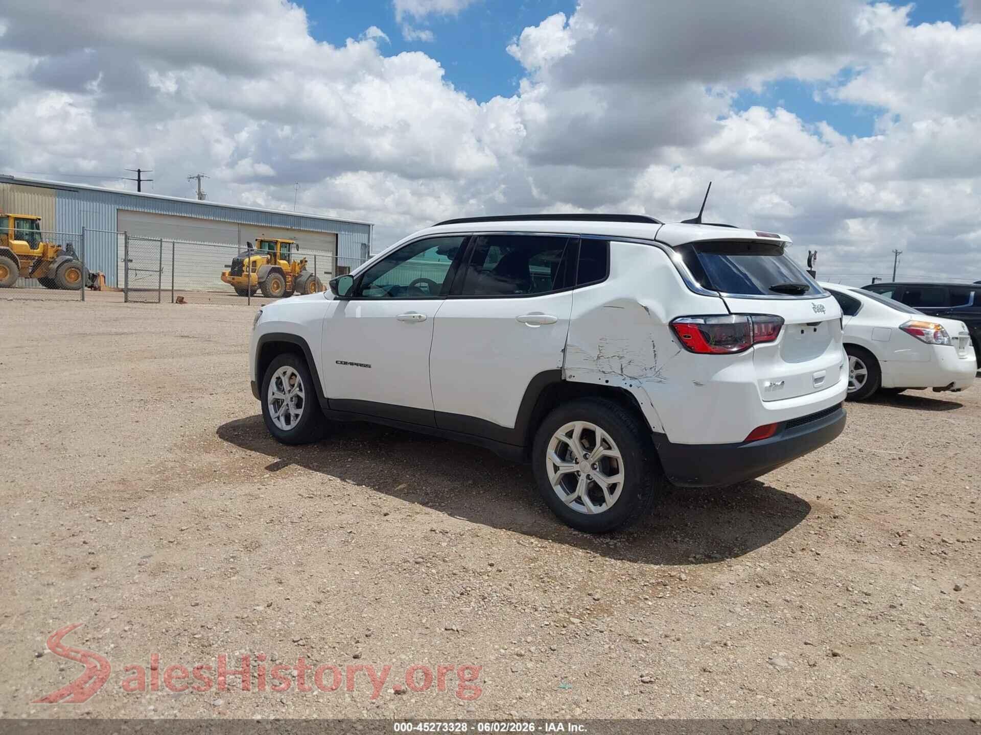 2024 JEEP COMPASS VIN 3C4NJDBN3RT138585, driver side view