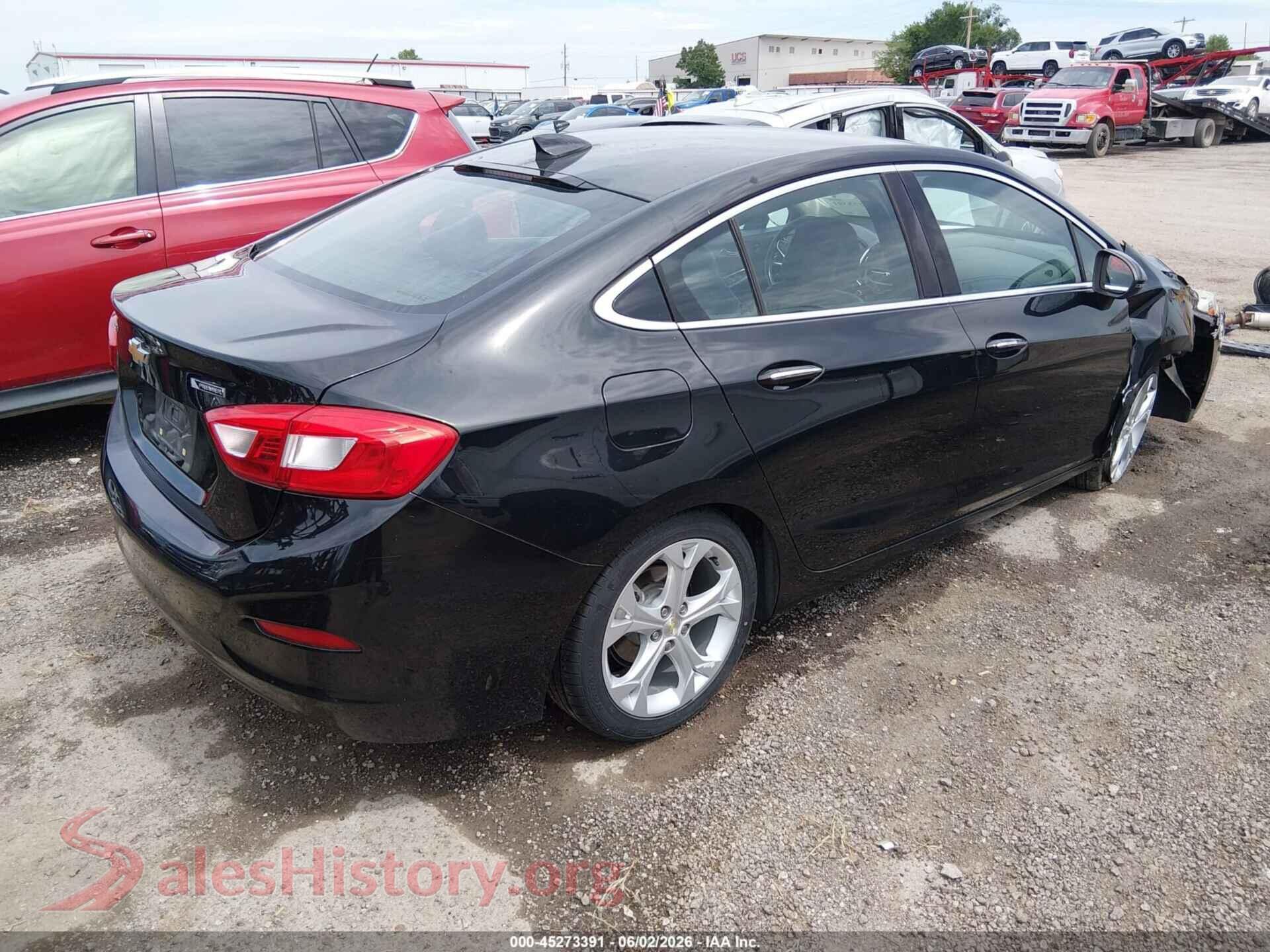 2017 CHEVROLET CRUZE VIN 1G1BF5SM9H7236422, rear driver side