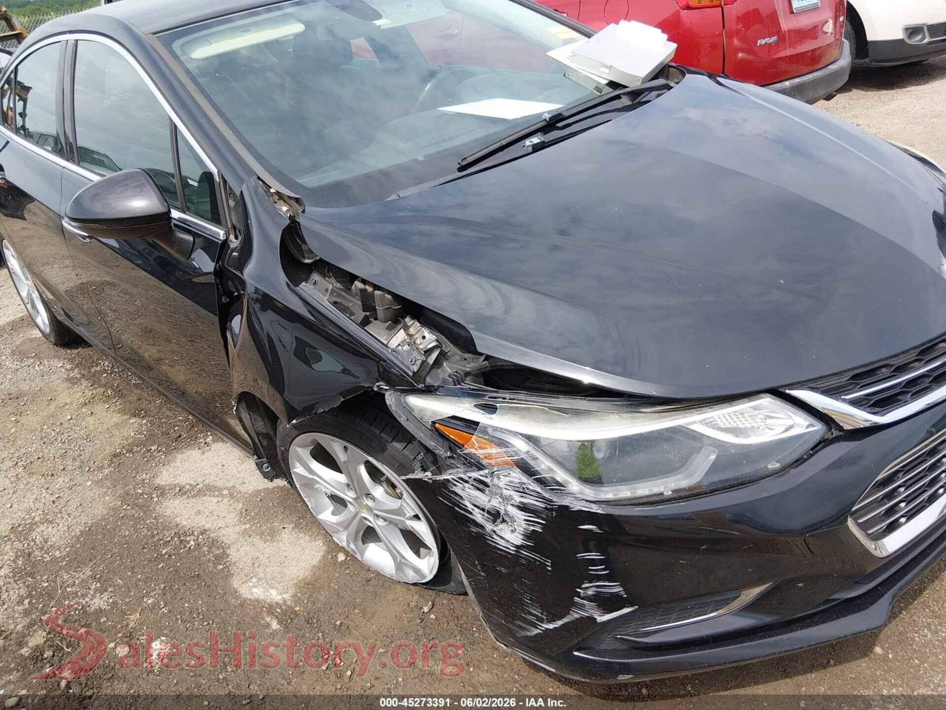 2017 CHEVROLET CRUZE VIN 1G1BF5SM9H7236422, rear passenger side