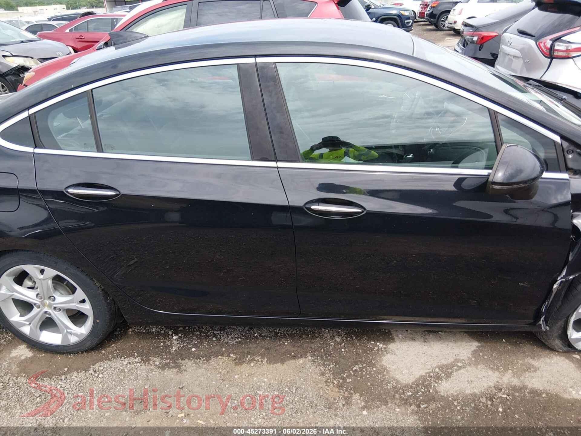 2017 CHEVROLET CRUZE VIN 1G1BF5SM9H7236422, auction photo 13