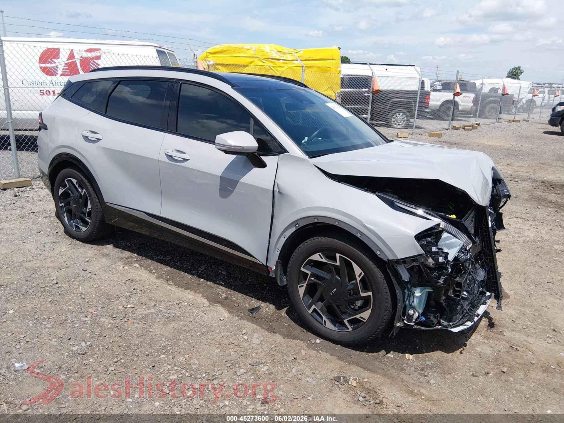 5XYK53DF4SG239817 2025 KIA SPORTAGE