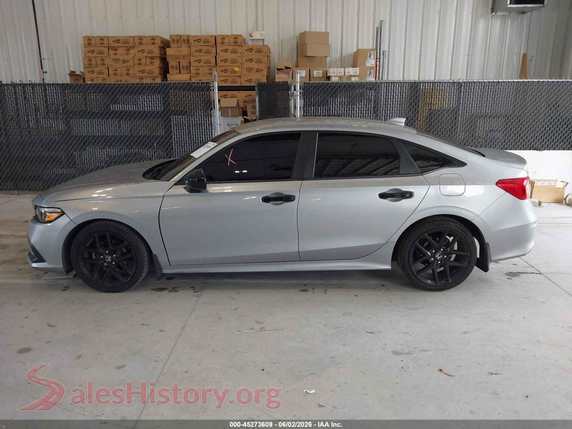 2022 HONDA CIVIC VIN 2HGFE2F58NH594402, auction photo 14