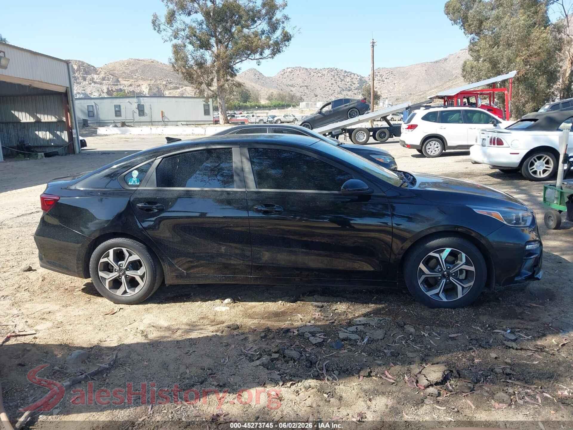 2019 KIA FORTE VIN 3KPF24AD8KE077805, auction photo 13