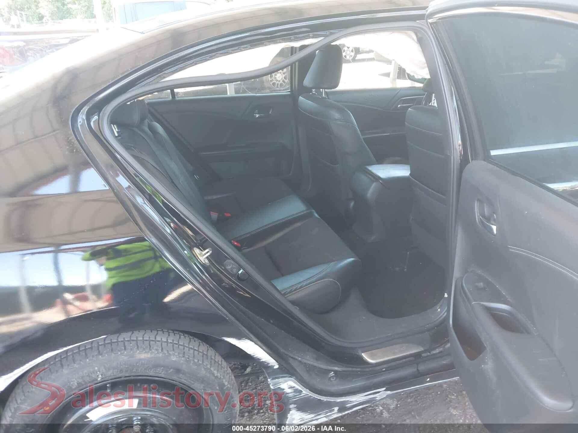 2017 HONDA ACCORD VIN 1HGCR2F62HA017139, front passenger side