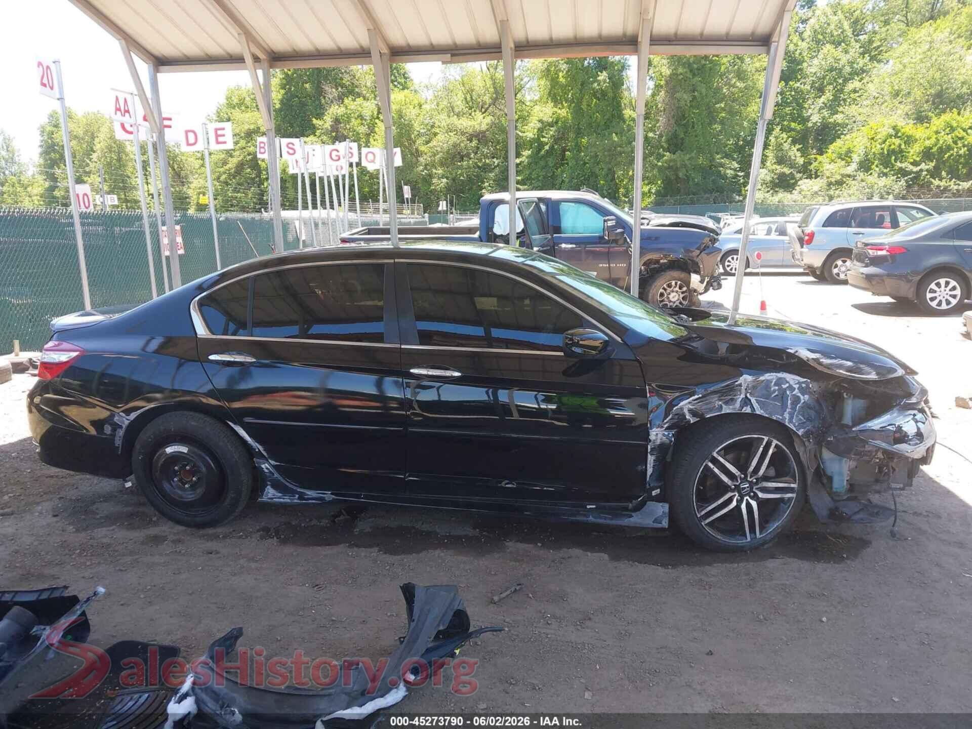 2017 HONDA ACCORD VIN 1HGCR2F62HA017139, auction photo 14