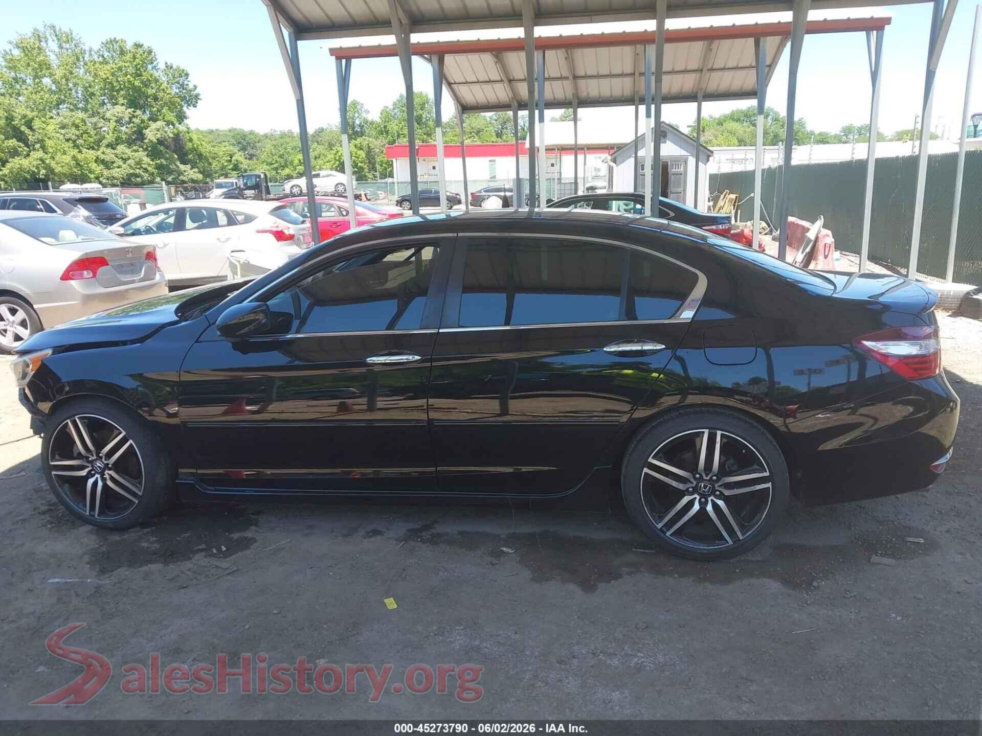 2017 HONDA ACCORD VIN 1HGCR2F62HA017139, auction photo 15