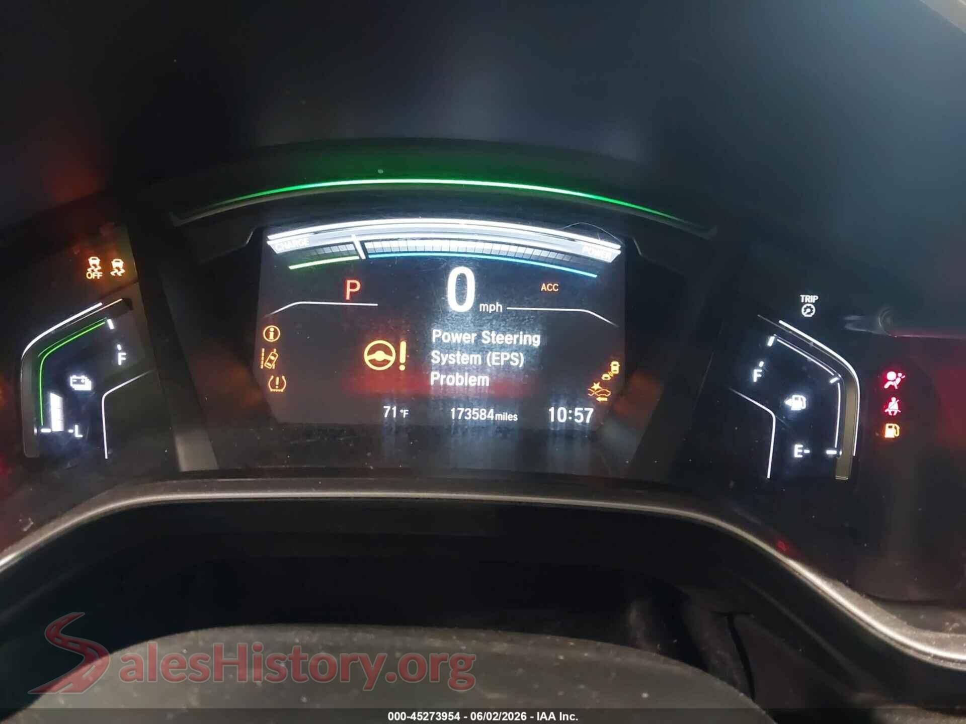 2022 HONDA CR-V HYBRID VIN 5J6RT6H5XNL041754, passenger side view