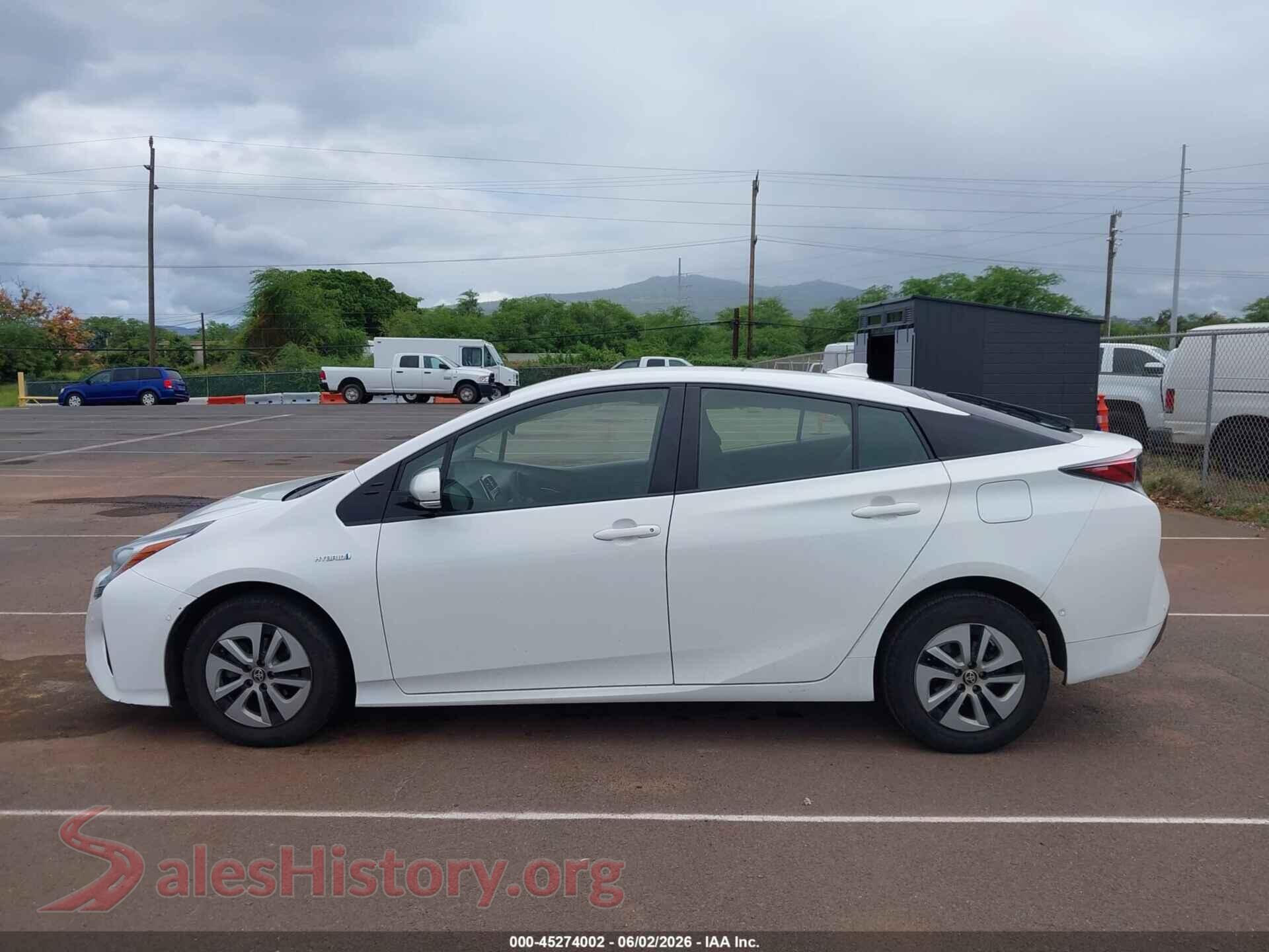 2018 TOYOTA PRIUS VIN JTDKBRFU6J3081376, auction photo 14