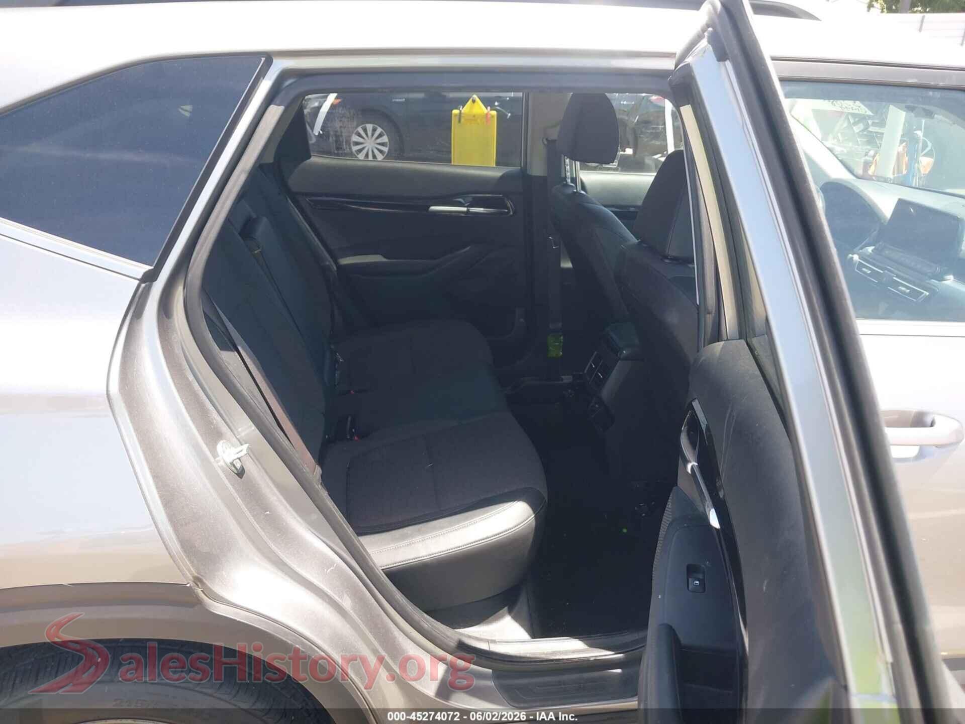 2022 KIA SELTOS VIN KNDEU2AA8N7238349, front passenger side